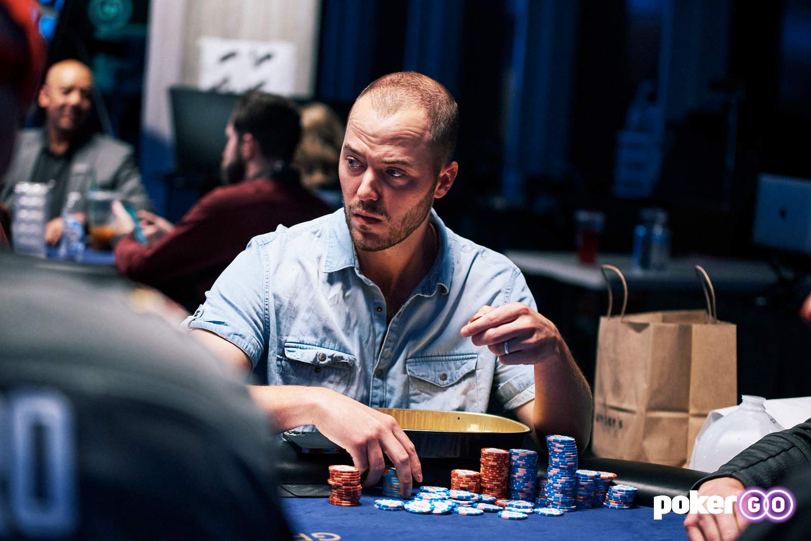 Sean Winter Leads Event #12: $50,000 No-Limit Hold'em Final Table: Sam Soverel Still in Contention for the USPO Championship