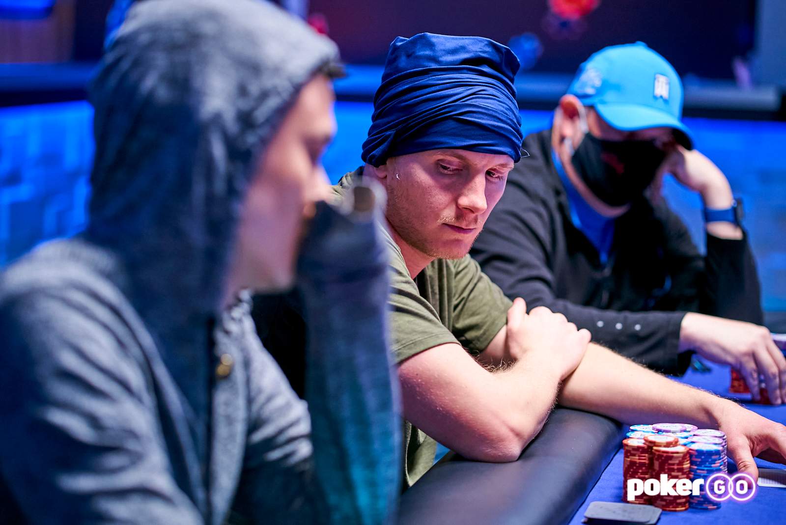 Sam Soverel Leads the Final 6 players of Event #2: $10,000 Pot-Limit Omaha