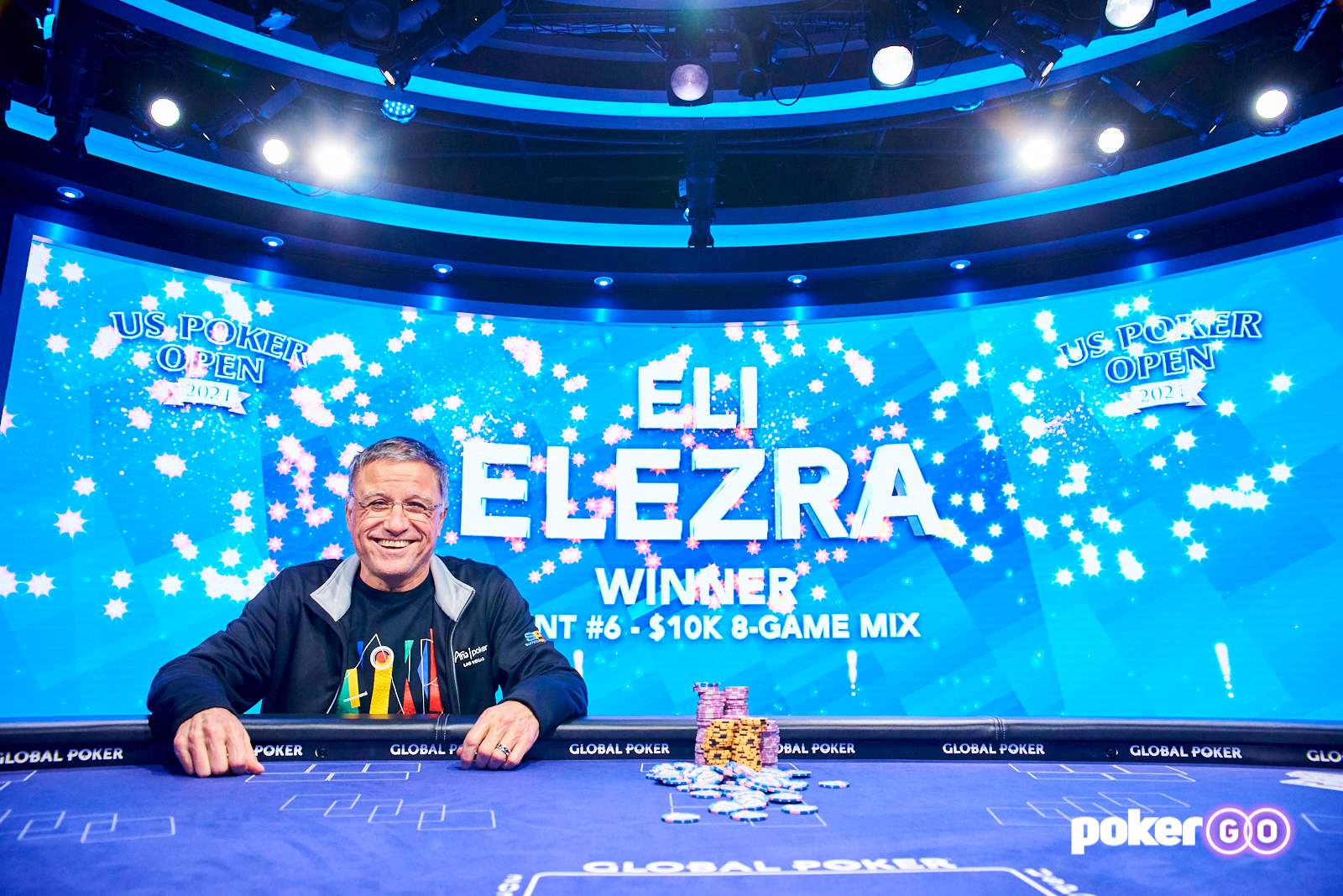 Eli Elezra Outlasts Poker Legends to Claim $10,000 8-Game Title at 2021 U.S. Poker Open
