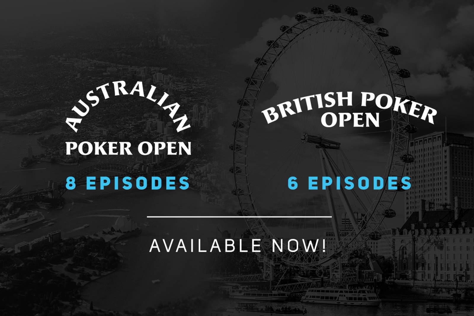 Australian Poker Open and British Poker Open Collections Expand with 14 Episodes Added to PokerGO