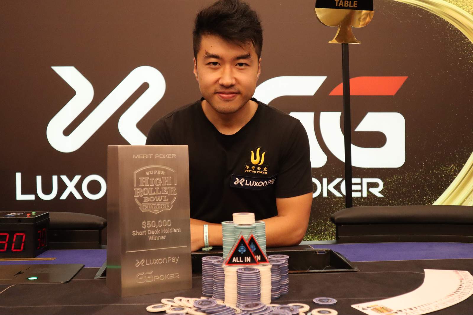 Santi Jiang Wins Super High Roller Series Europe Event #5: $50K Short Deck for $756,000