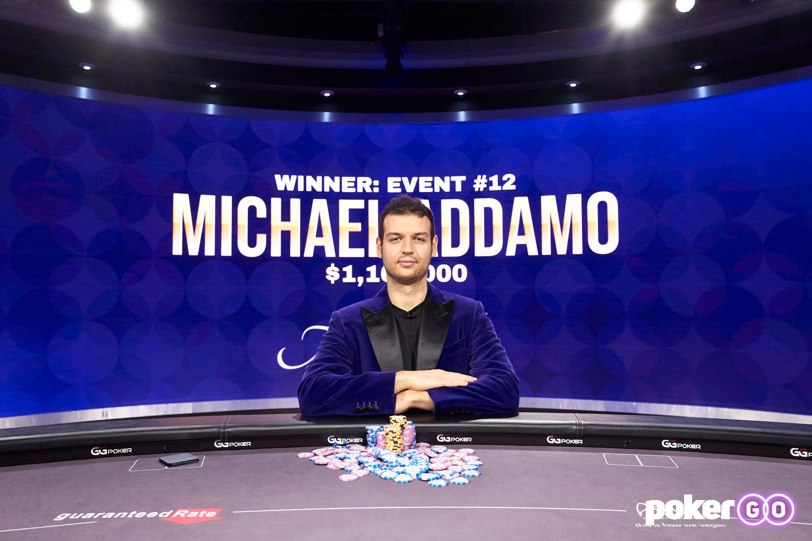 Michael Addamo Wins Final Poker Masters Event for $1,160,000 and Purple Jacket