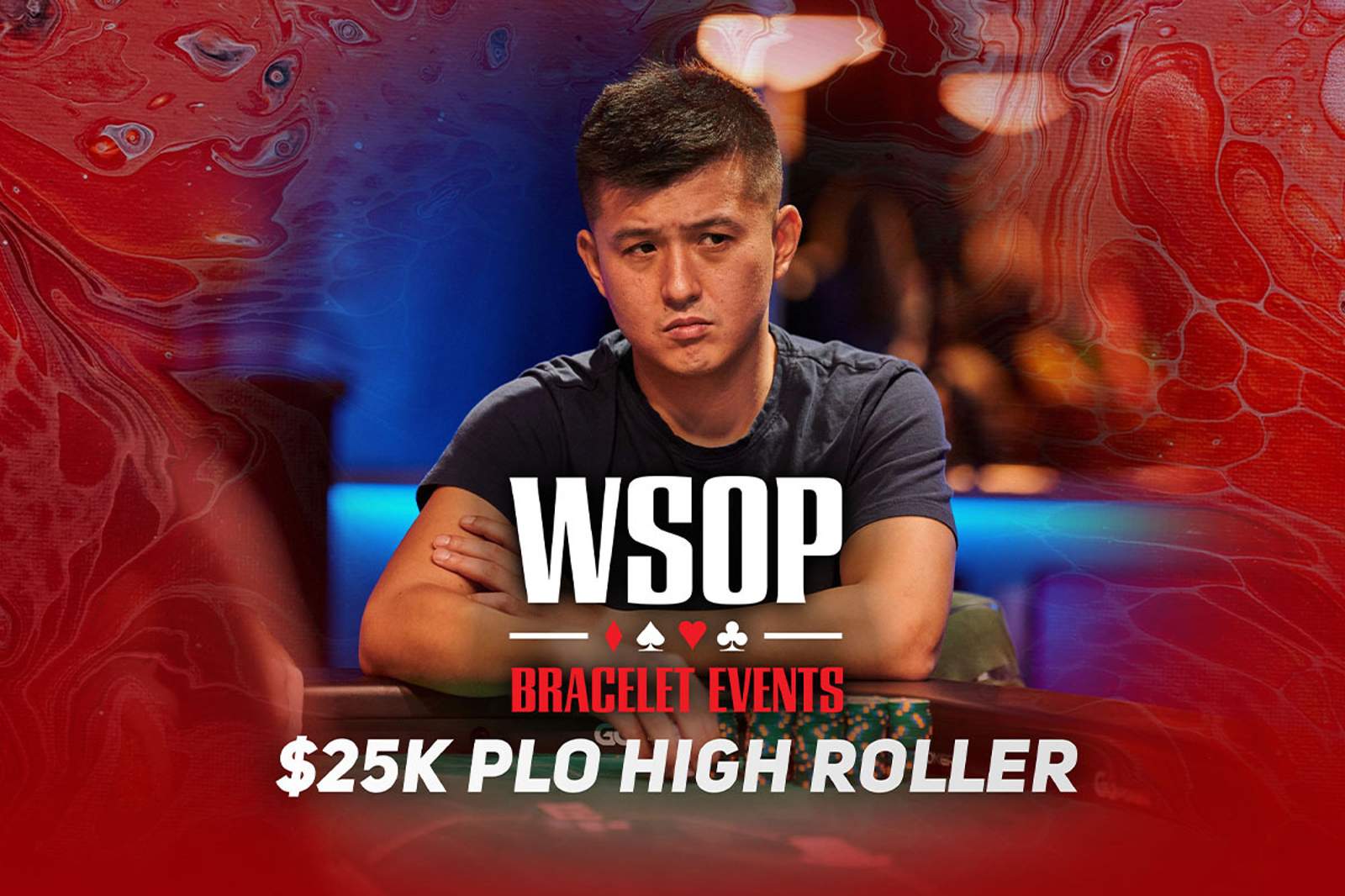 Watch the WSOP Event #53: $25K Pot-Limit Omaha High Roller Final Table on PokerGO.com at 8 p.m. ET