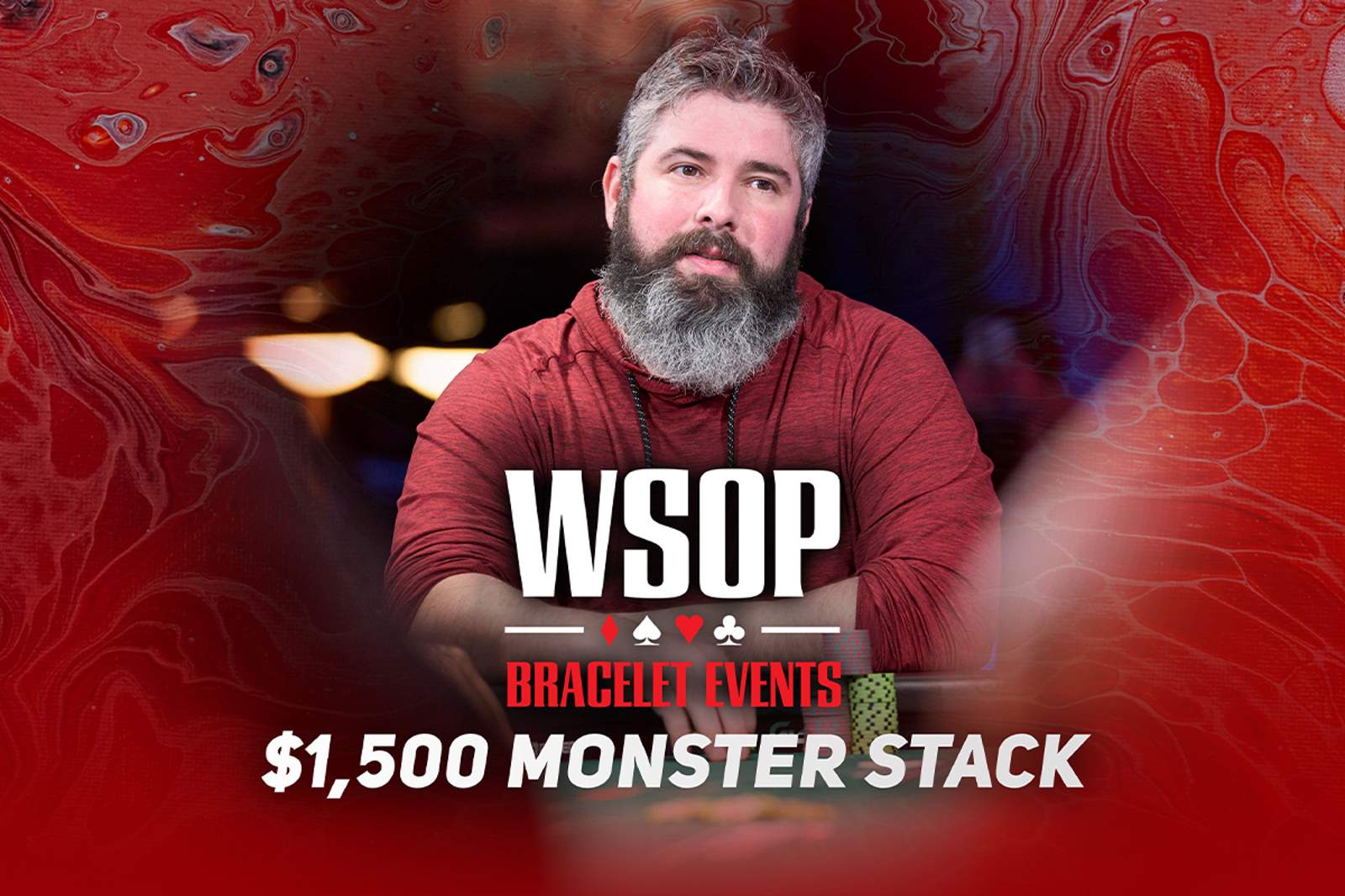 Watch the WSOP Event #30: $1,500 Monster Stack Today on PokerGO.com