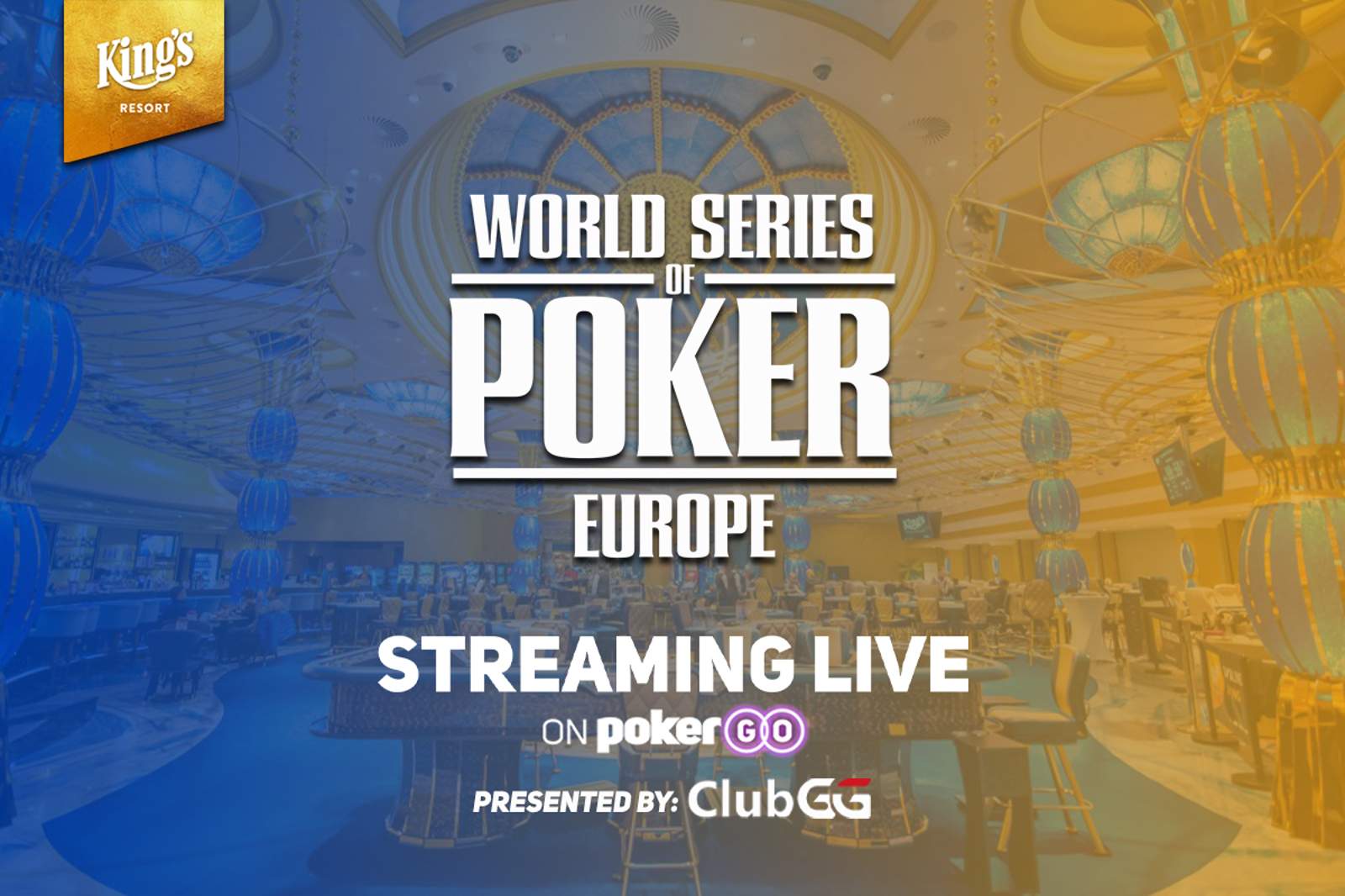 WSOP Europe Streaming on PokerGO