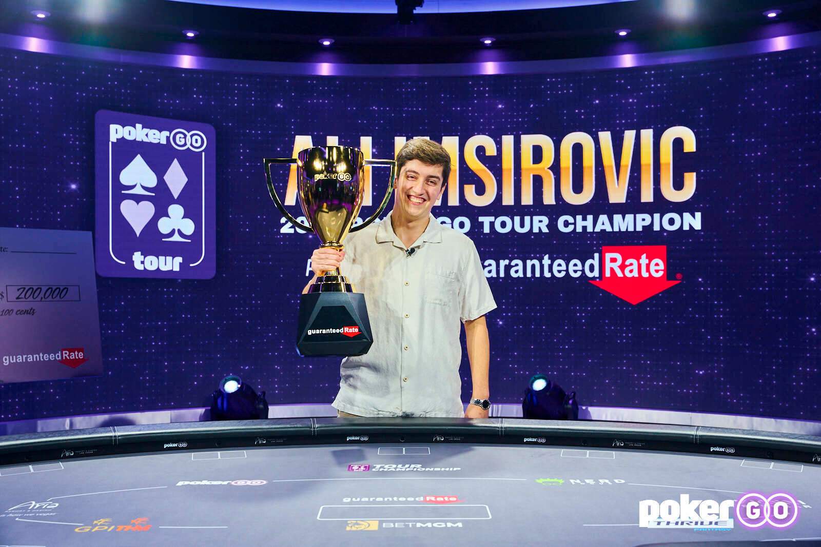 Ali Imsirovic Crowned 2021 PokerGO Tour Presented By Guaranteed Rate Player of the Year