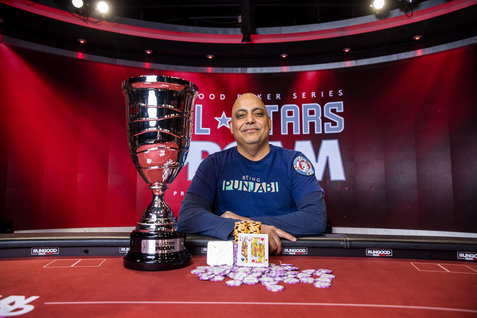 Raminder Singh Wins RunGood Poker Series All-Stars ProAM Presented By PokerGO