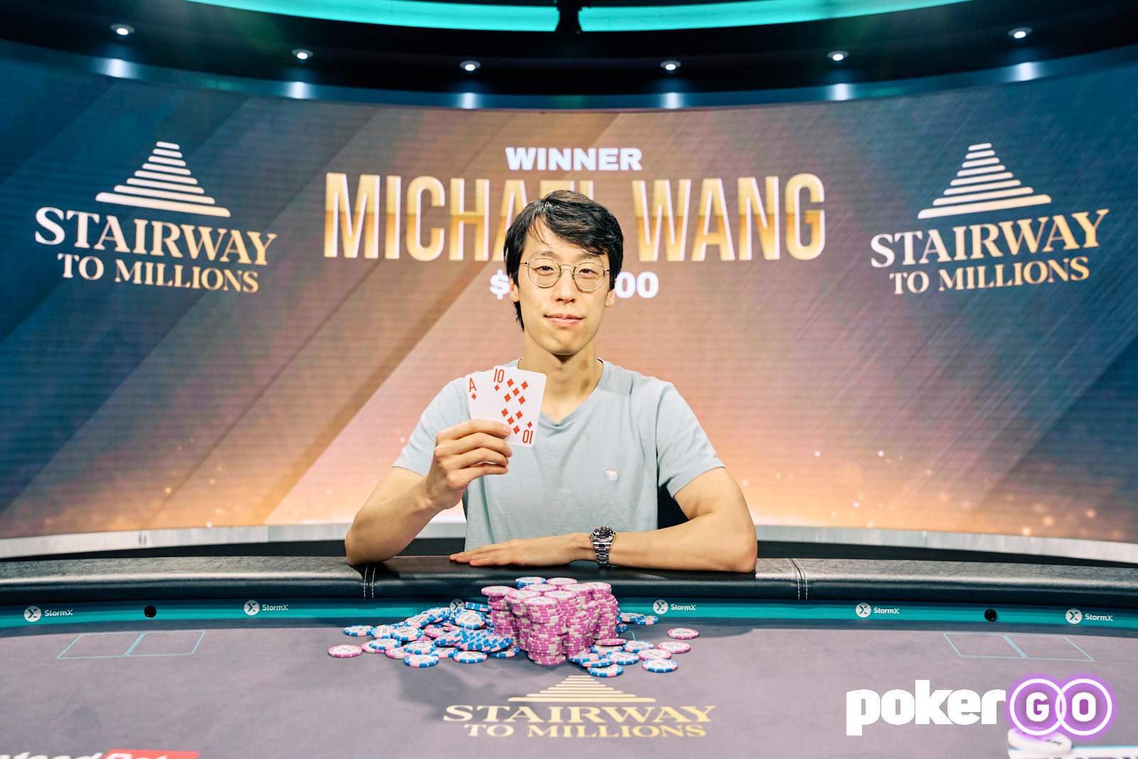 Michael Wang Wins Stairway To Millions Event #5, Moves To Top of PGT Leaderboard