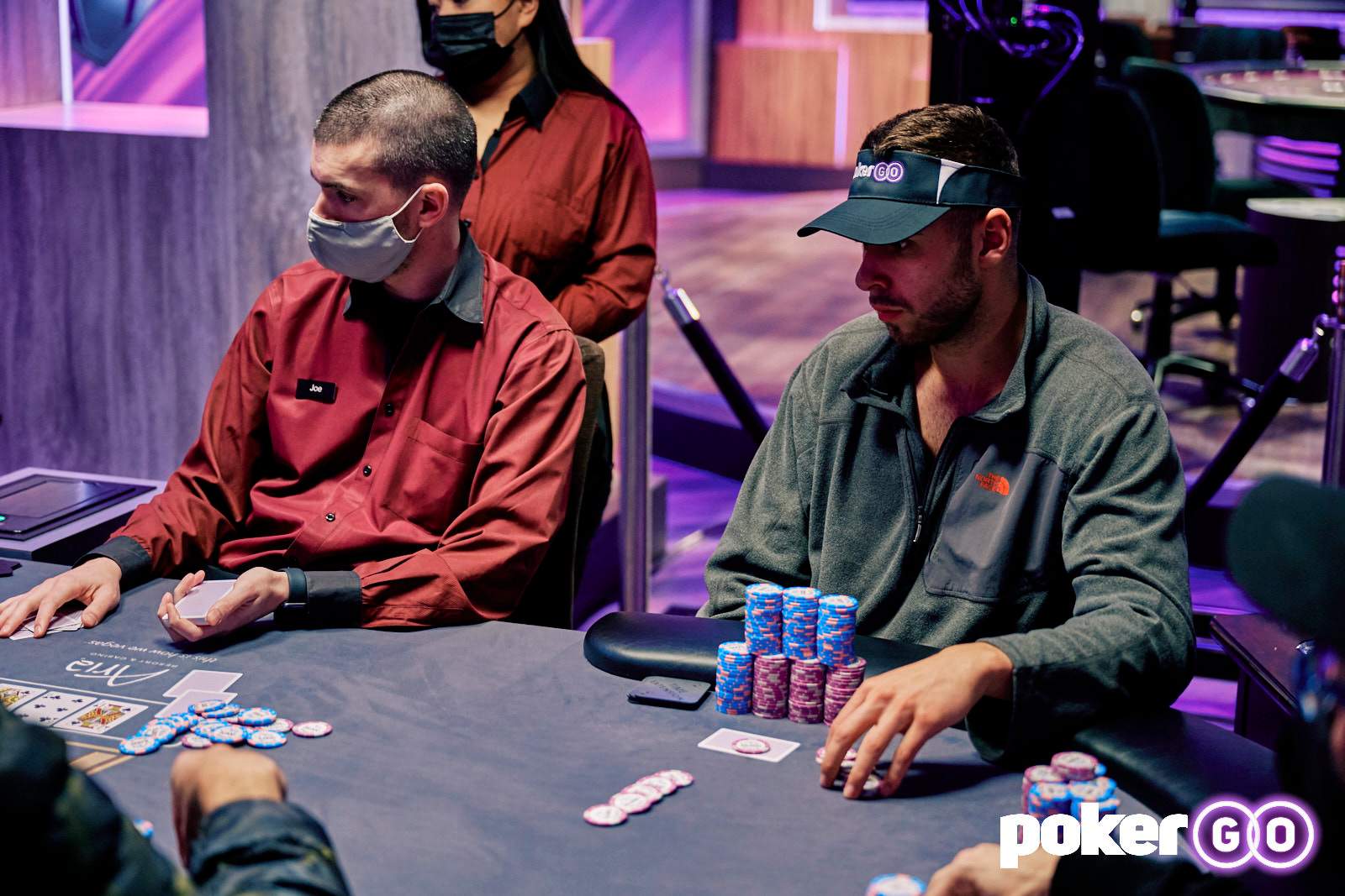 Sean Perry Leads the Final Table of Event #8: $50,000 No-Limit Hold'em. All Five Players Still in Contention for the PokerGO Cup