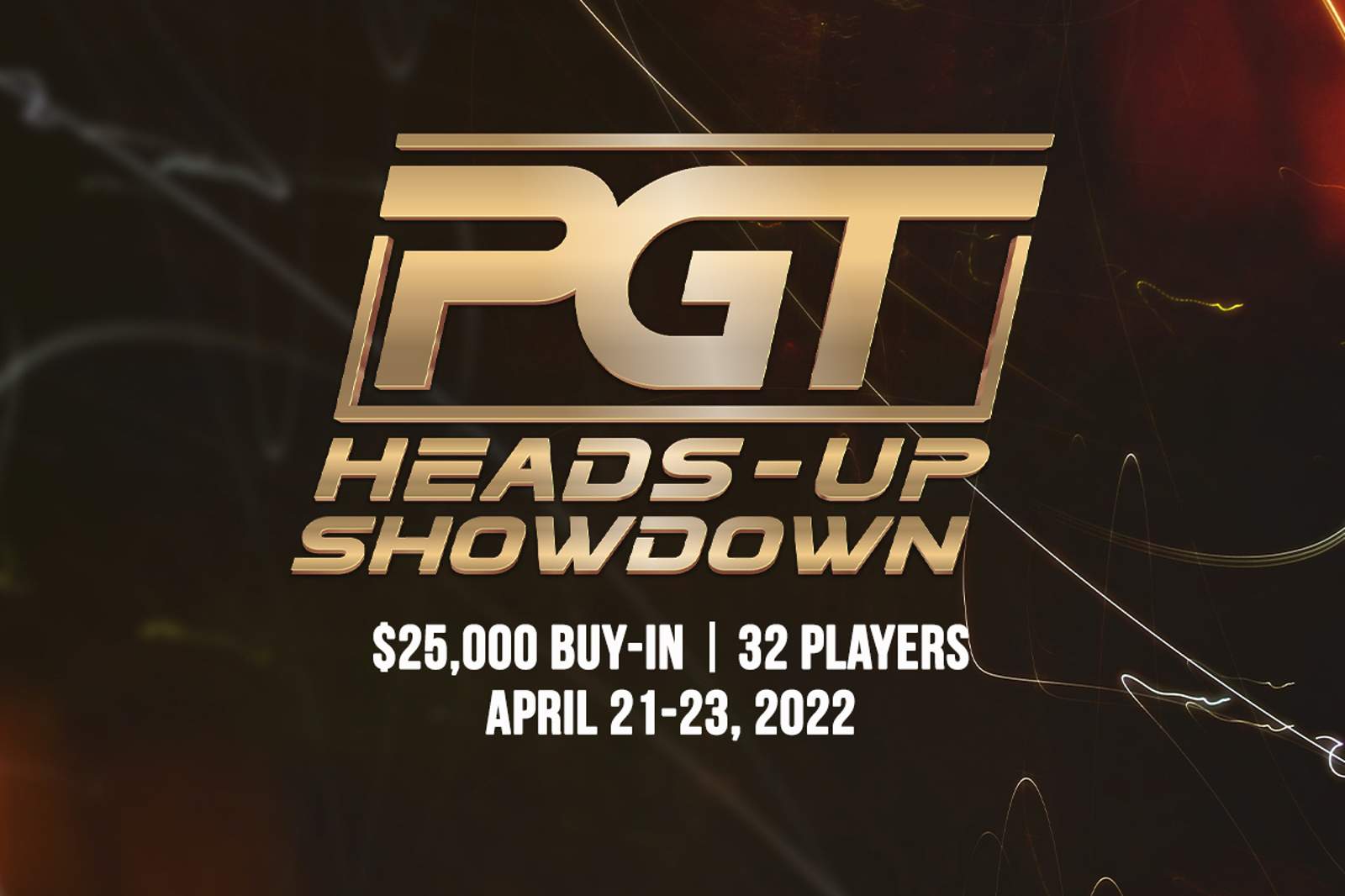 PGT™ Heads-Up Showdown Announced for April 21, 2022