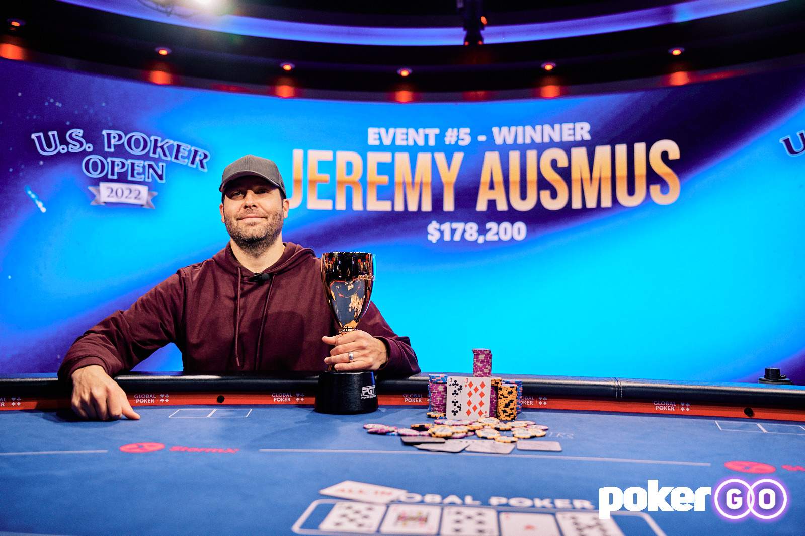 Jeremy Ausmus Wins U.S. Poker Open Event #5 For $178,200