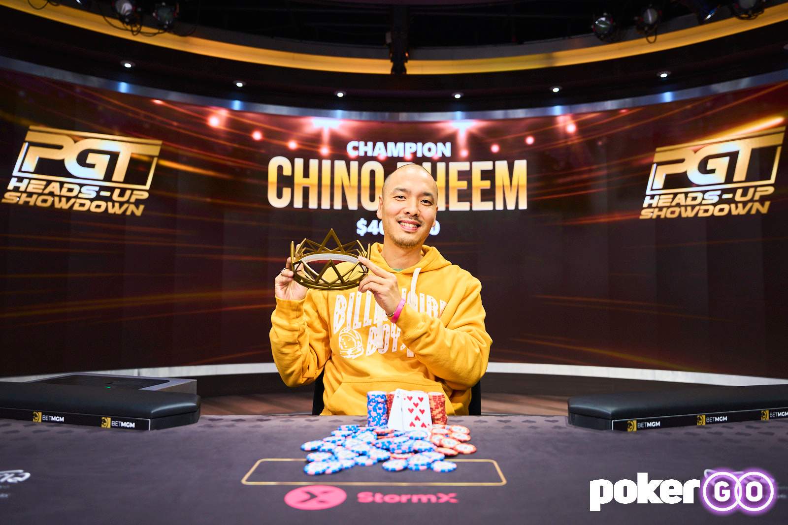 Chino Rheem Wins First-Ever PGT Heads-Up Showdown for $400,000