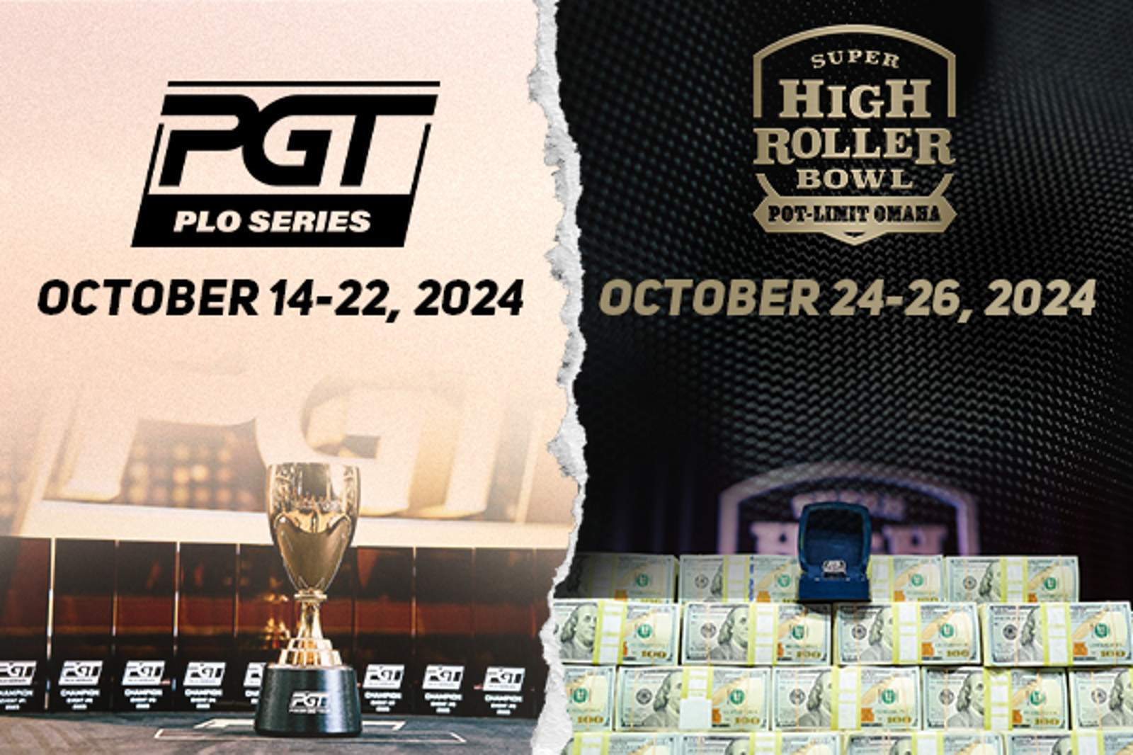 2024 PGT PLO Series and SHRB: $100K Pot-Limit Omaha Runs October 14-26