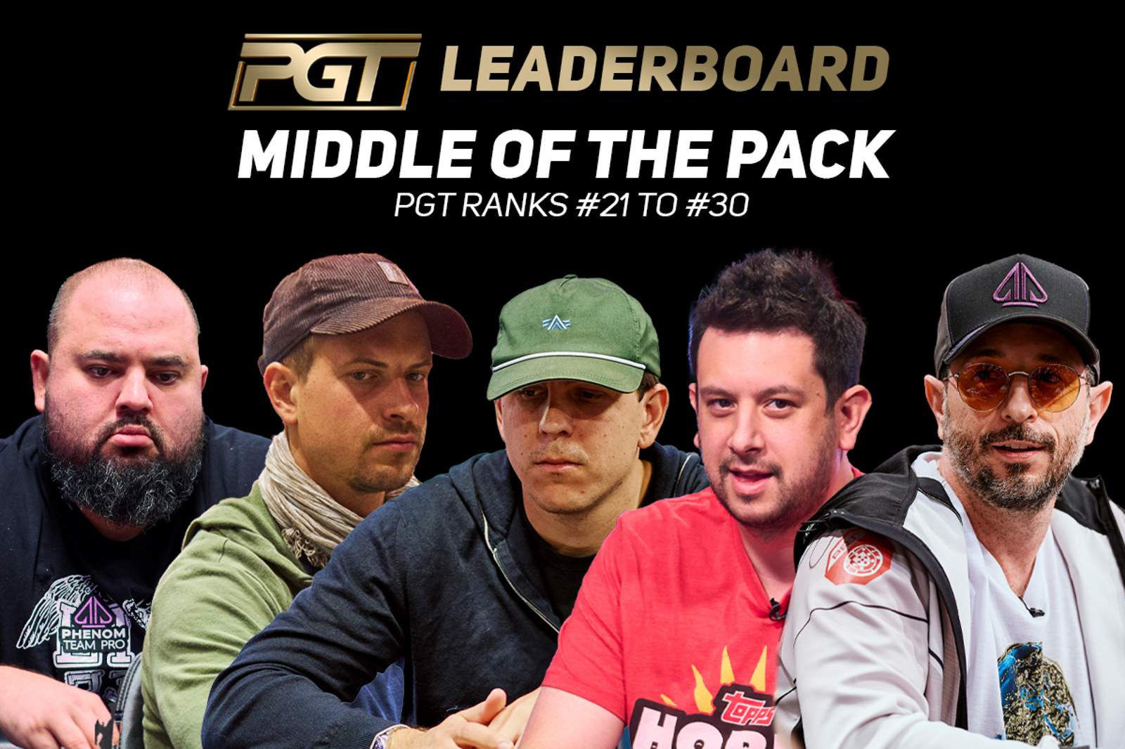 PGT Leaderboard Middle of the Pack: Jared Bleznick and Chris Hunichen Capitalizing on Other Players Ineligibility