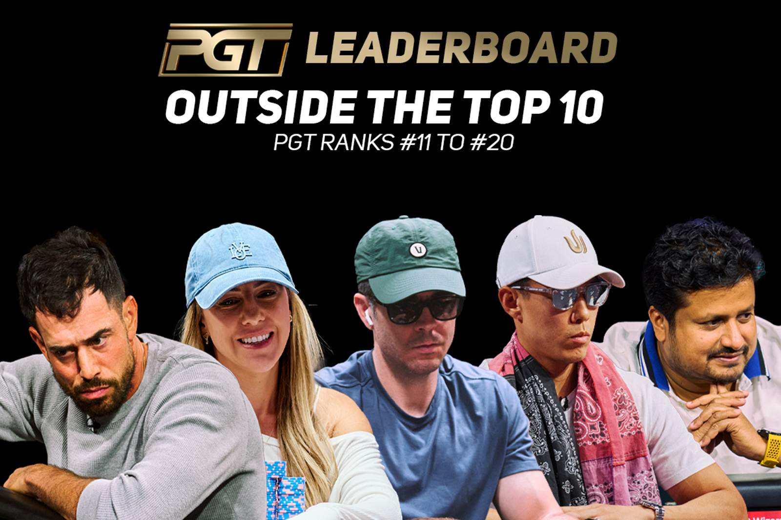 PGT Leaderboard Outside the Top 10: Adrian Mateos, Kristen Foxen, and Nick Schulman Eyeing Top 10