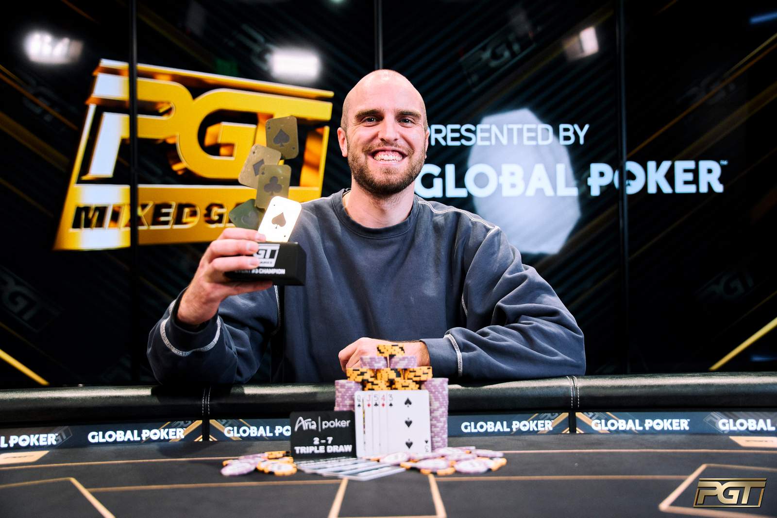 Ryan Hoenig Wins 2nd PGT Title in PGT Mixed Games $10k T.O.R.S.E.