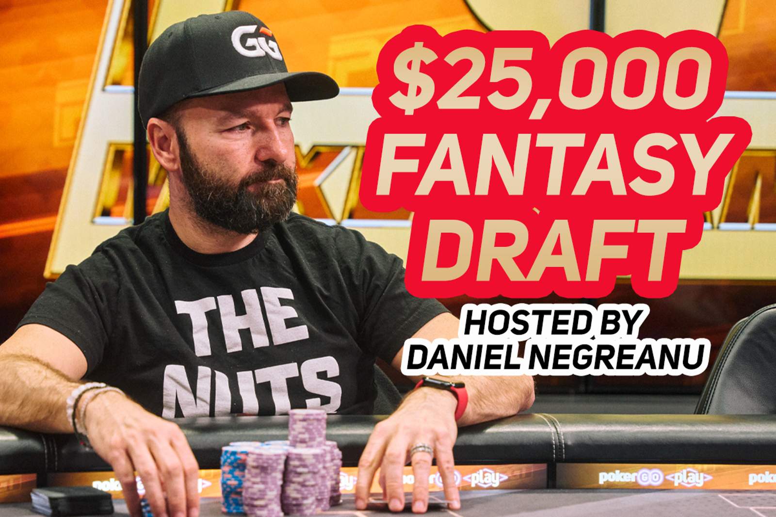 Watch the $25K Fantasy Draft on PokerGO.com at 5 p.m. PT
