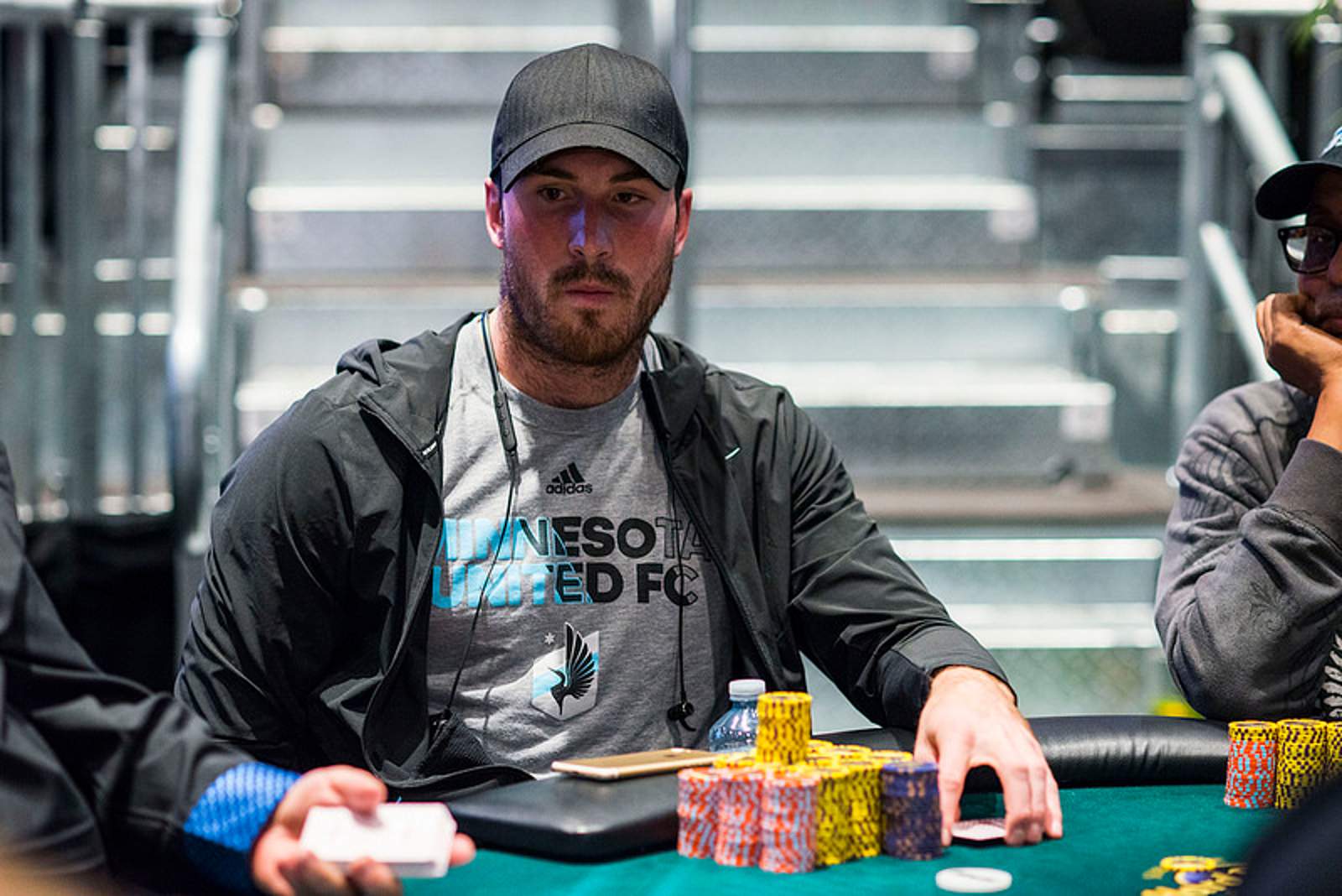 Pro Soccer Player Brent Kallman on Pace for Rock 'N Roll WPT Final Table on PokerGO