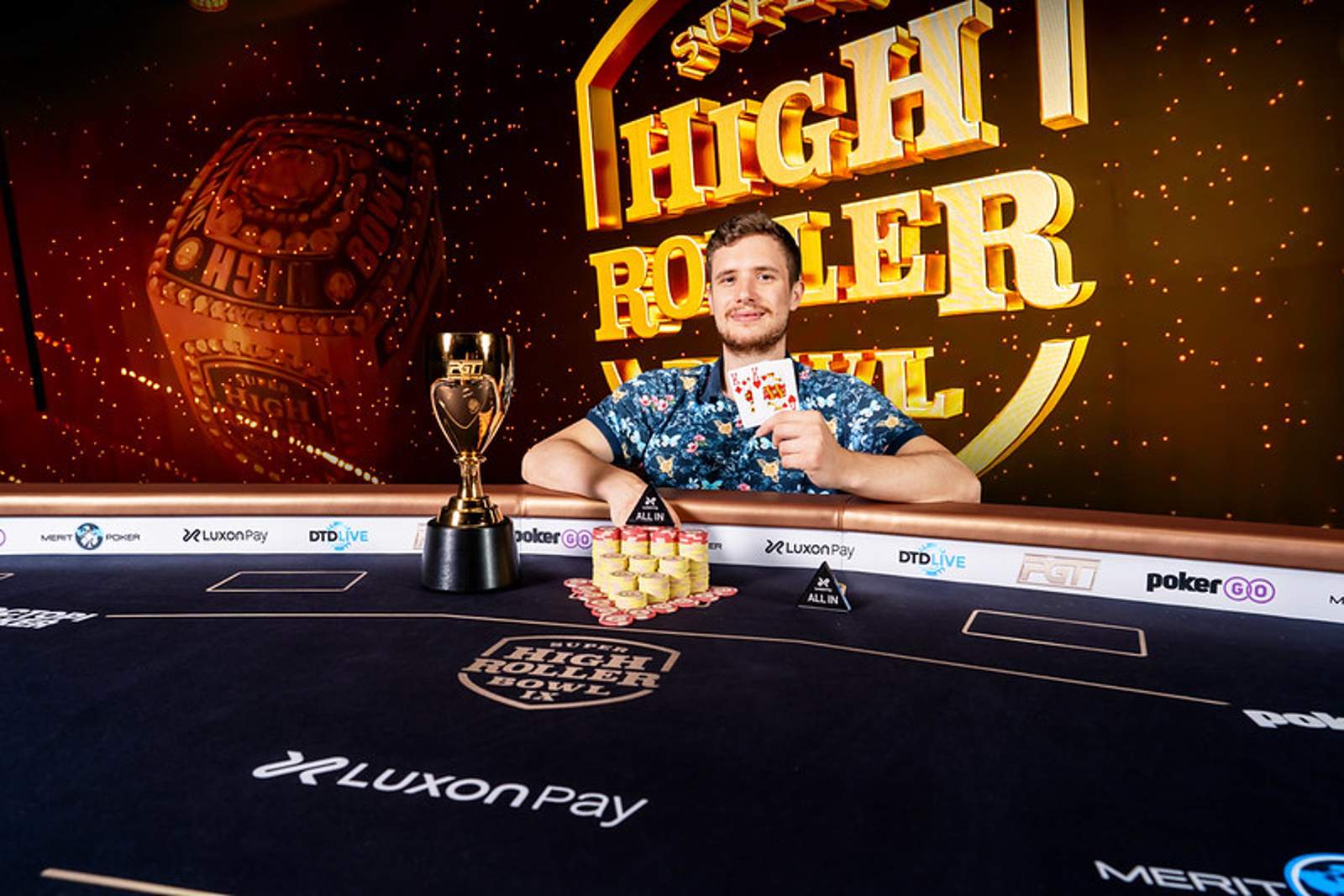 Roman Hrabec Wins Super High Roller Series Event #1 for $316,000