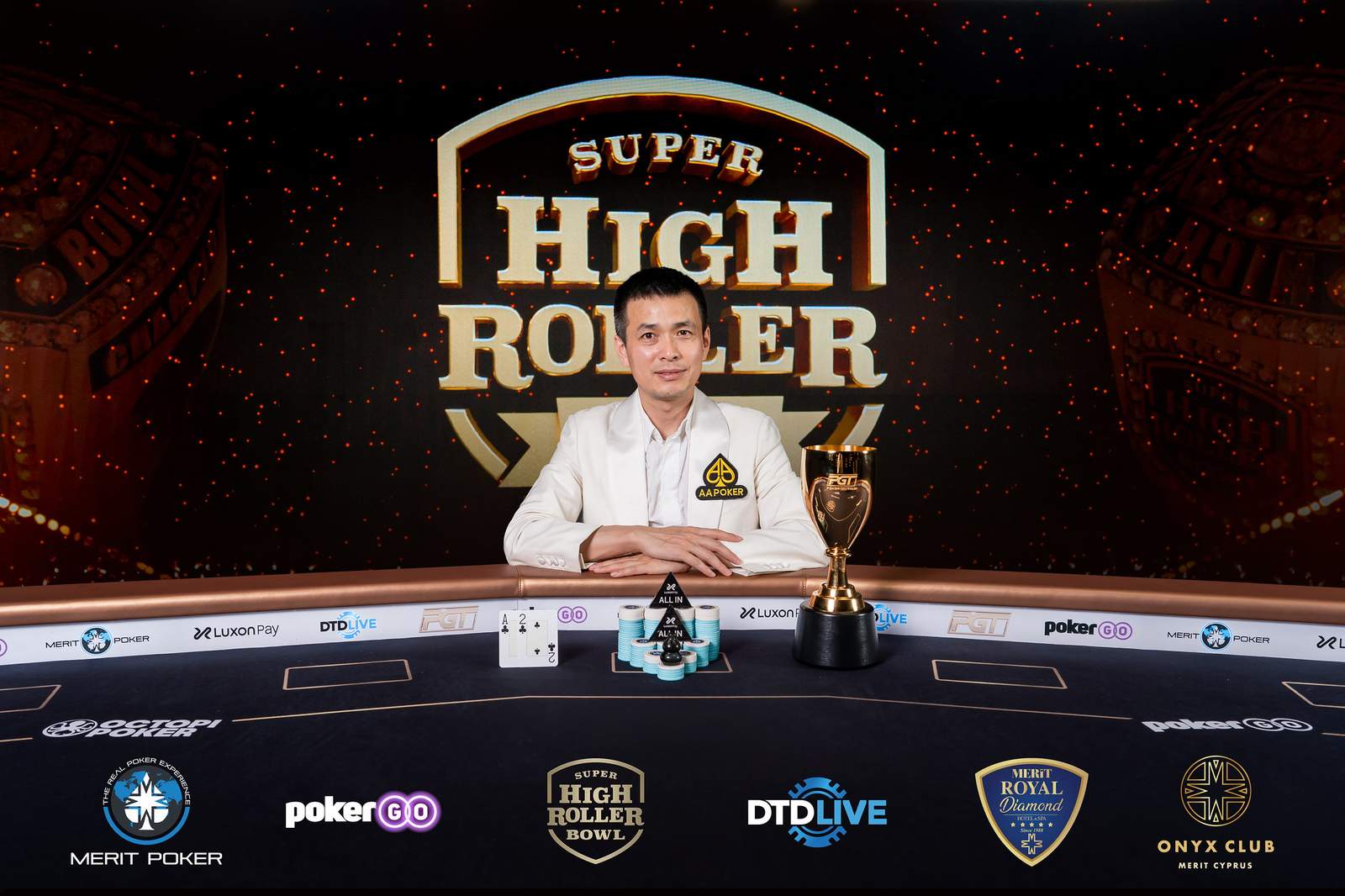 Quan Zhou Wins Super High Roller Series Event #2 for $316,000