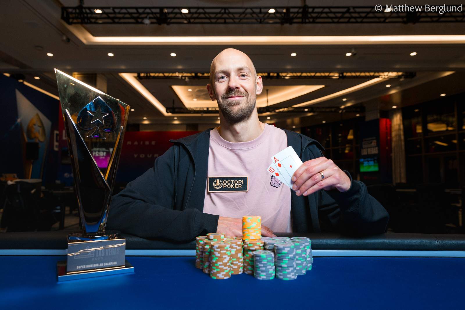 Stephen Chidwick Wins 12th PGT Tilte in NAPT Las Vegas $50K Super High Roller