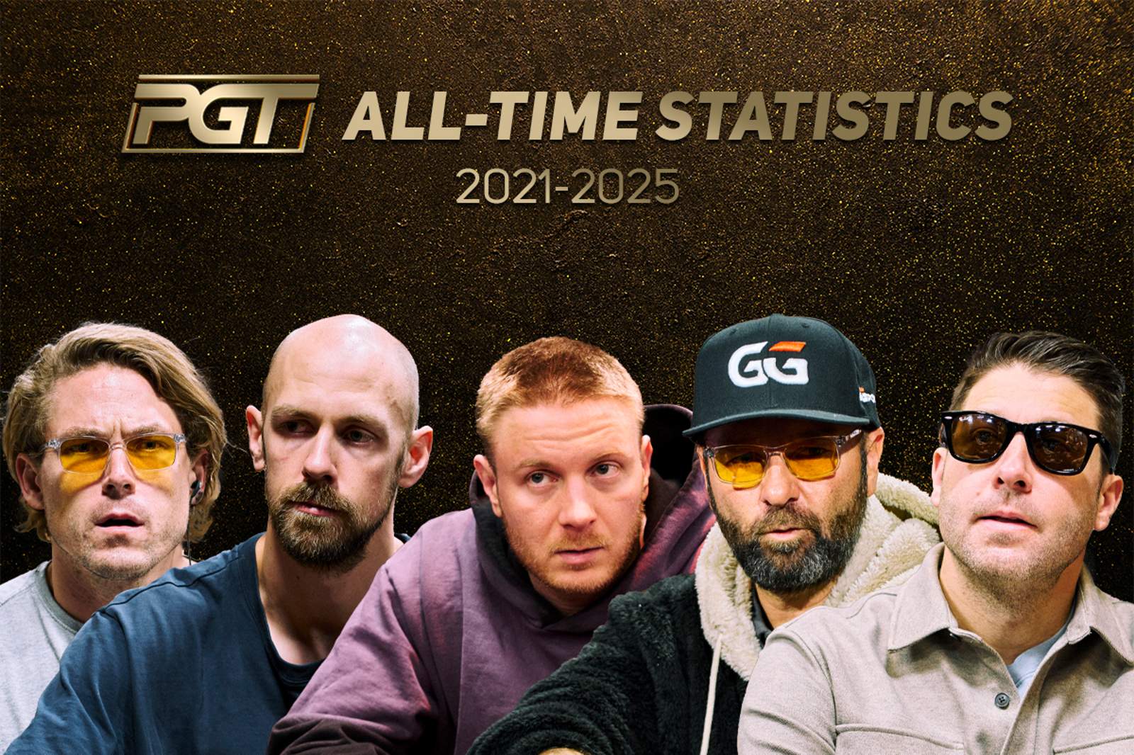 PGT All-Time Statistics After 5 Seasons