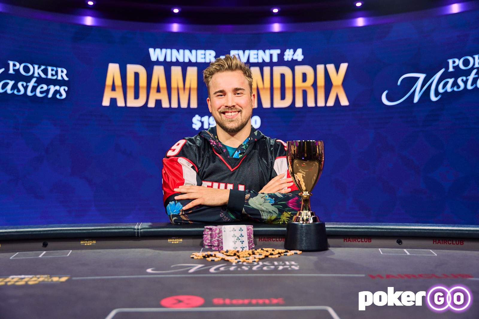 Adam Hendrix Wins 2022 Poker Masters Event #4 for $192,400