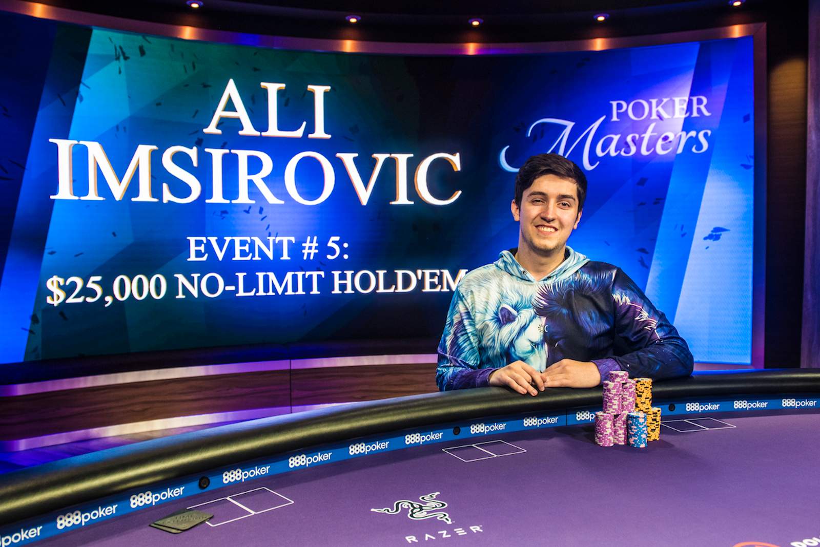 Ali Imsirovic Captures $25,000 No Limit Hold'em Title on PokerGO