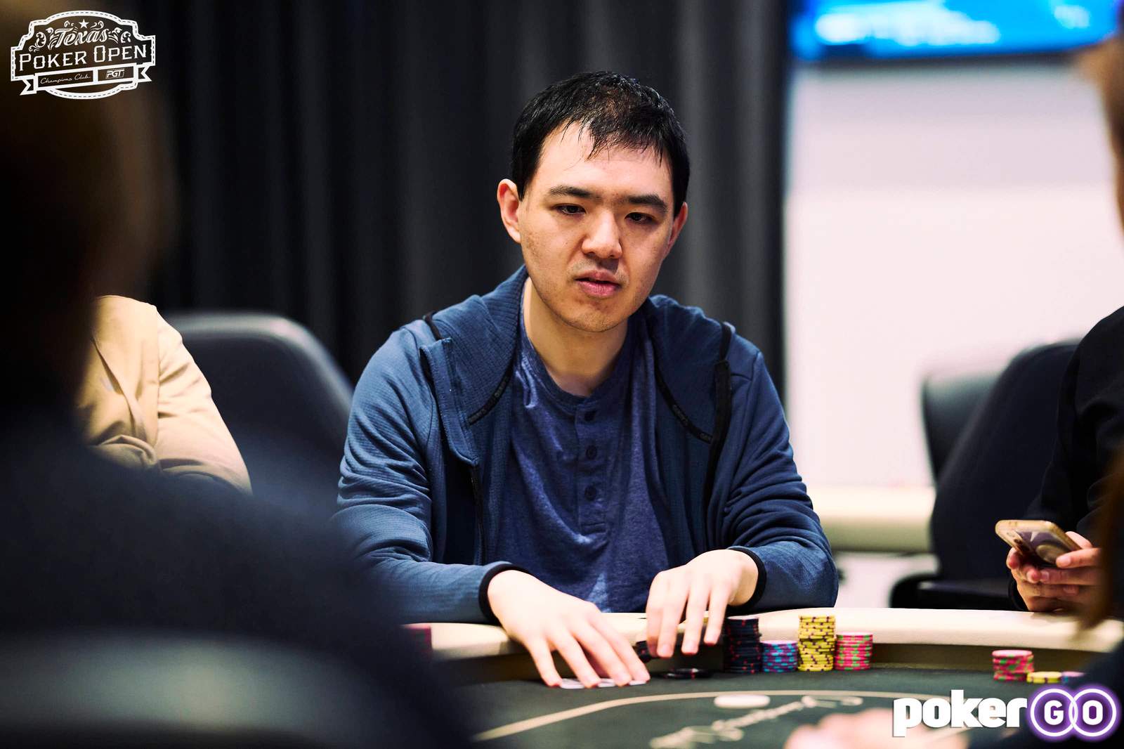 Bob Shao Leads 6 Survivors From Day 1A of Texas Poker Open $3,300 Main Event
