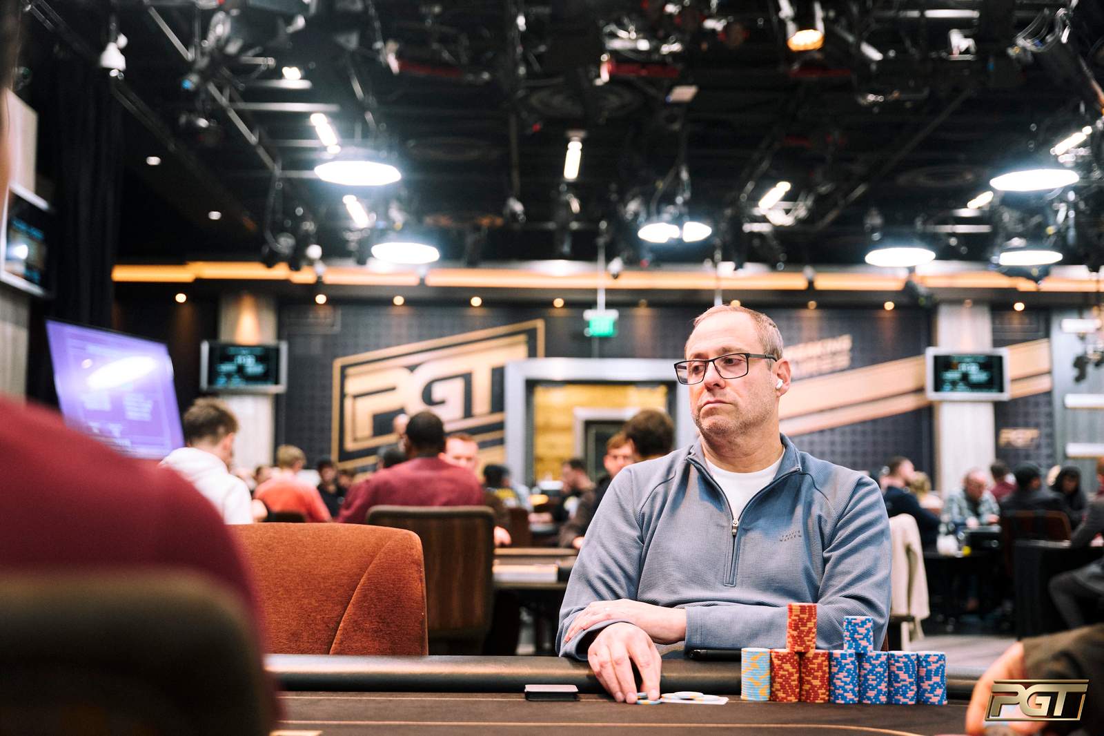 David 'ODB' Baker Leads PGT Last Chance Event #5: $10,100 No-Limit Hold'em Final Table
