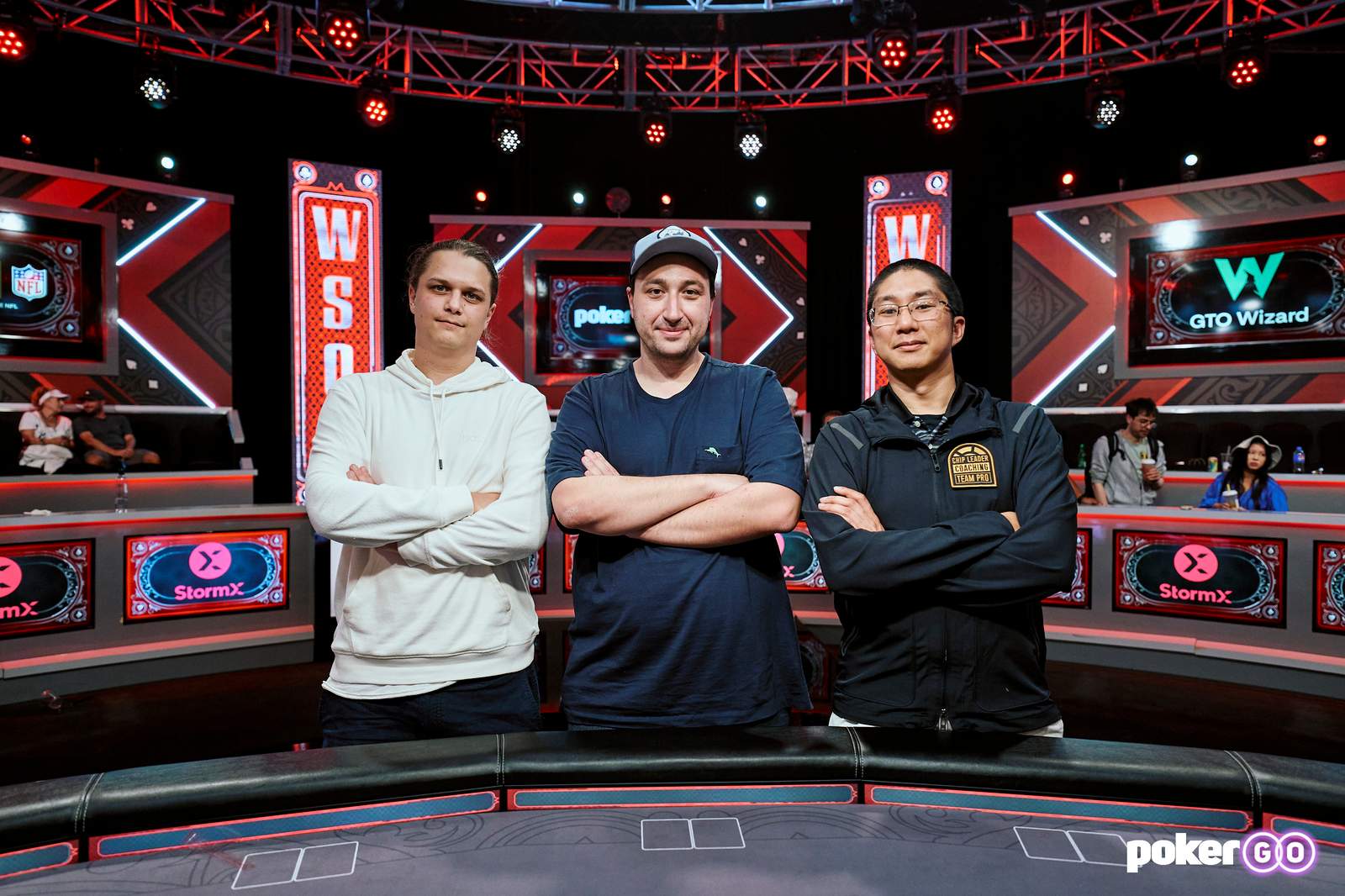 Astedt, Tamayo, and Griff Final 3 of 2024 WSOP Main Event