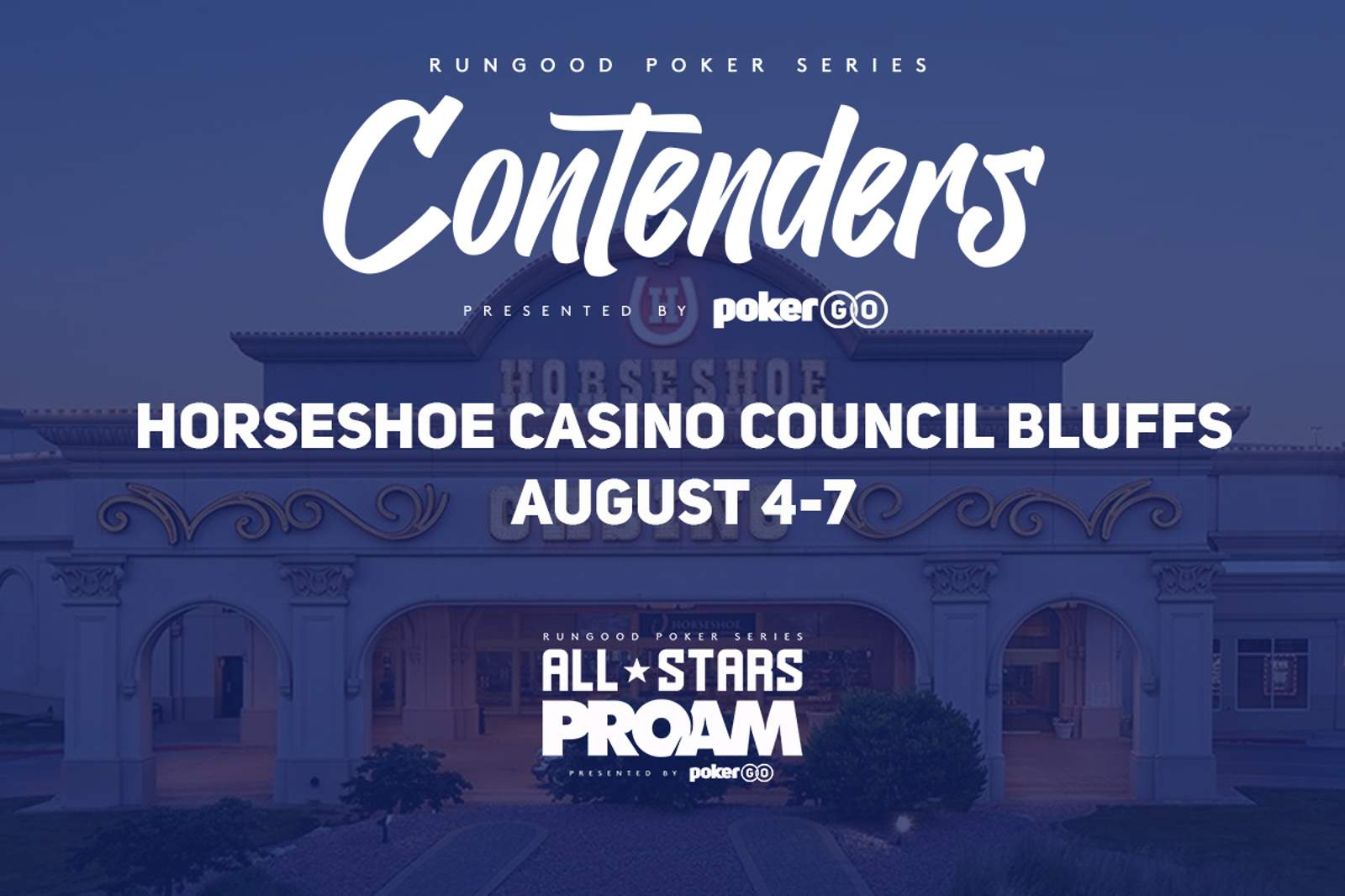 RunGood Poker Series Council Bluffs: August 4-7