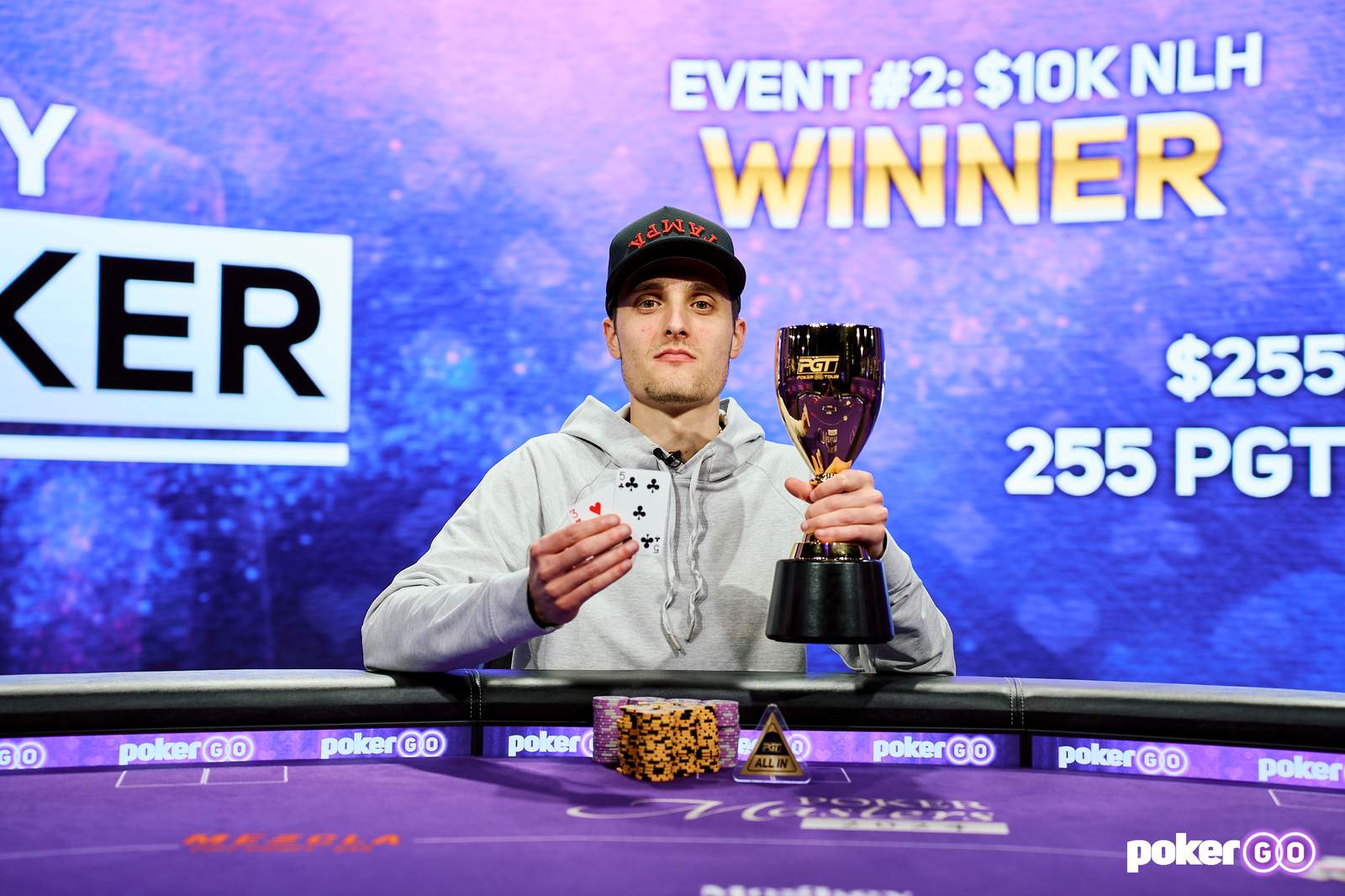 Jeremy Becker Wins Innaugural PGT Title and $255,000 in Event #2: $10,100 No-Limit Hold'em