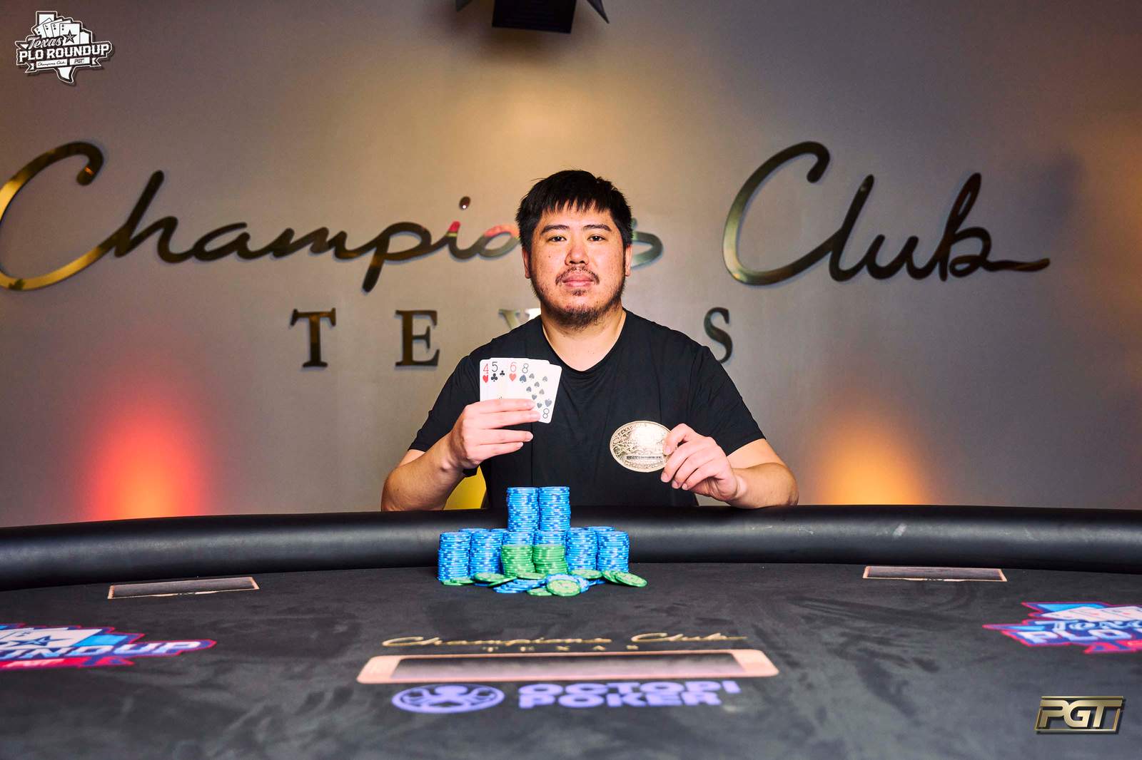 Ninth Times a Charm for Lawrence Chang; Wins Inaugural Texas PLO Roundup Main Event For $300,000