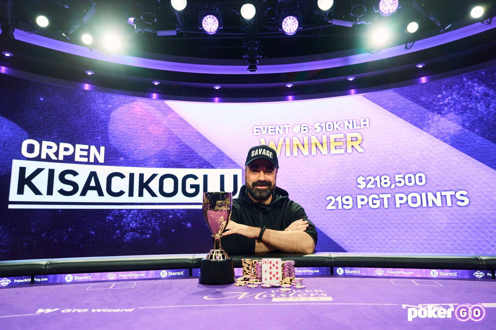 Orpen Kisacikoglu Wins 2023 Poker Masters Event #6 for $218,500
