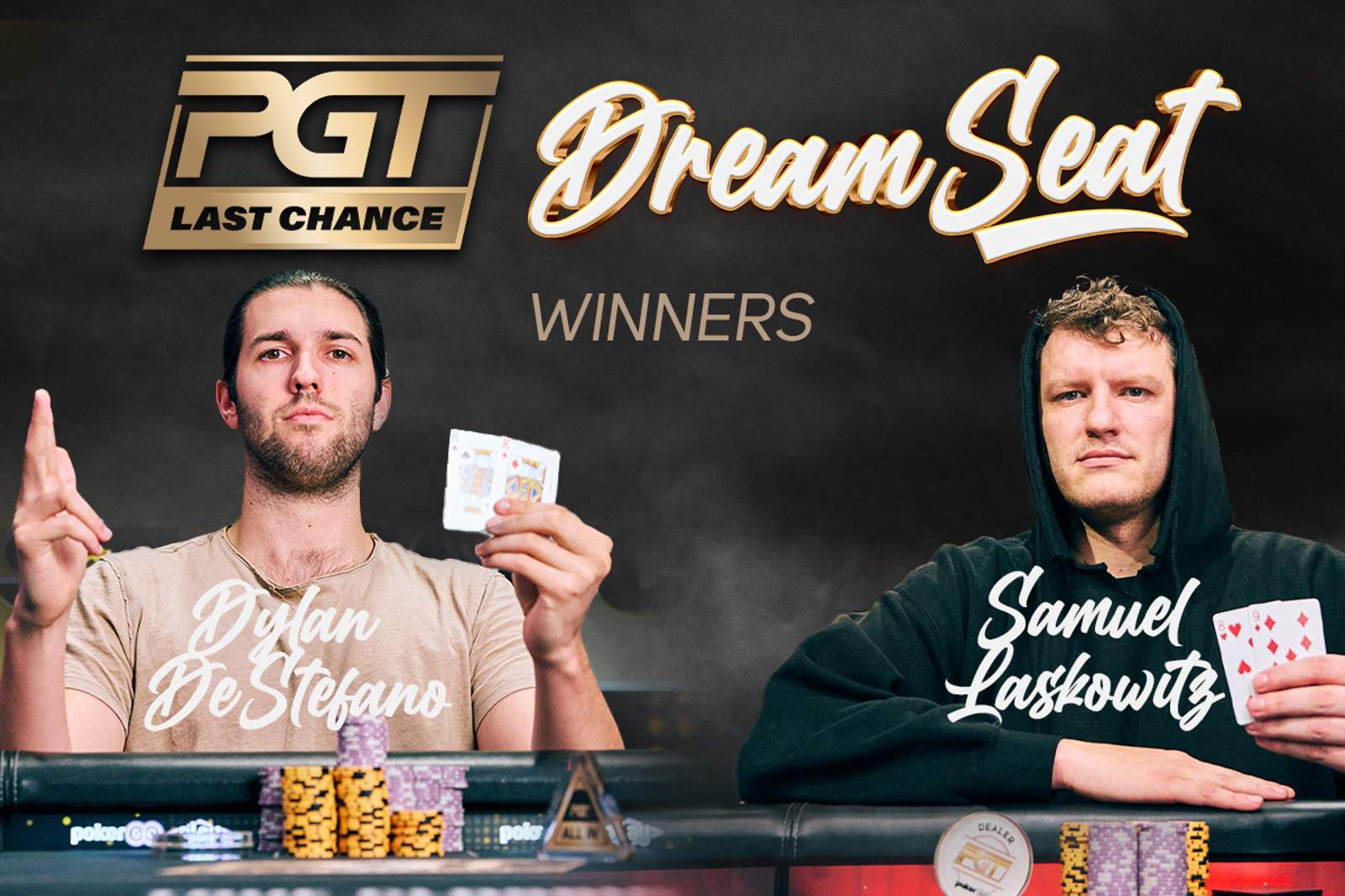 Samuel Laskowitz and Dylan DeStefano Win PGT Last Chance Dream Seats