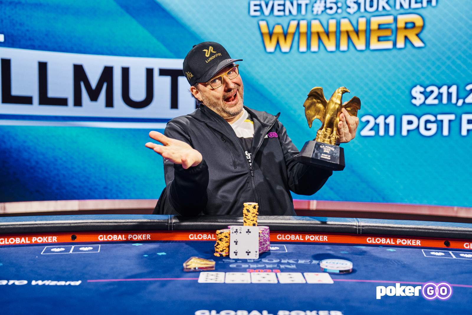 Phil Hellmuth Wins 2023 U.S. Poker Open Event #5 ($211,200)