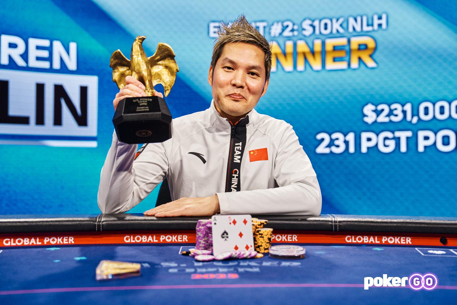 Ren Lin Wins 2023 U.S. Poker Open Event #2 for $231,000