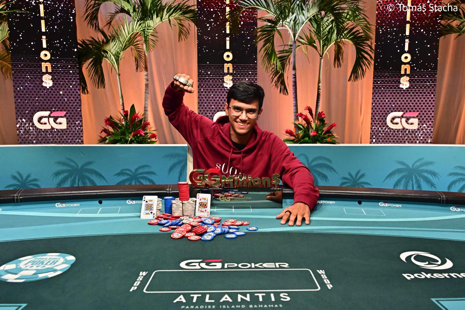 Samuel Mullur Wins WSOP Paradise $25K GGMillion$ for $2,726,300