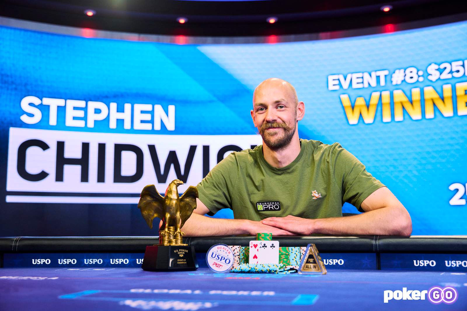 Stephen Chidwick Captures 10th Career PGT Title in Event #8: $25,200 No-Limit Hold'em