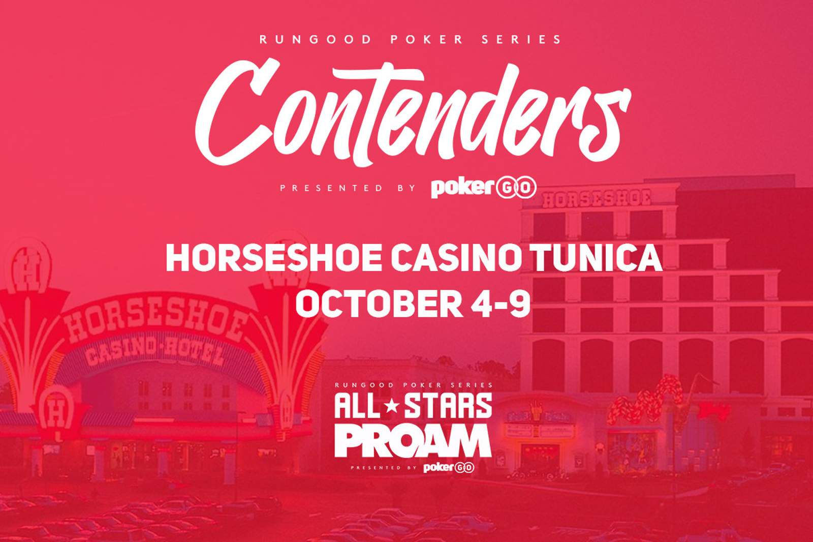 RunGood Poker Series Horseshoe Casino Tunica: October 4-9