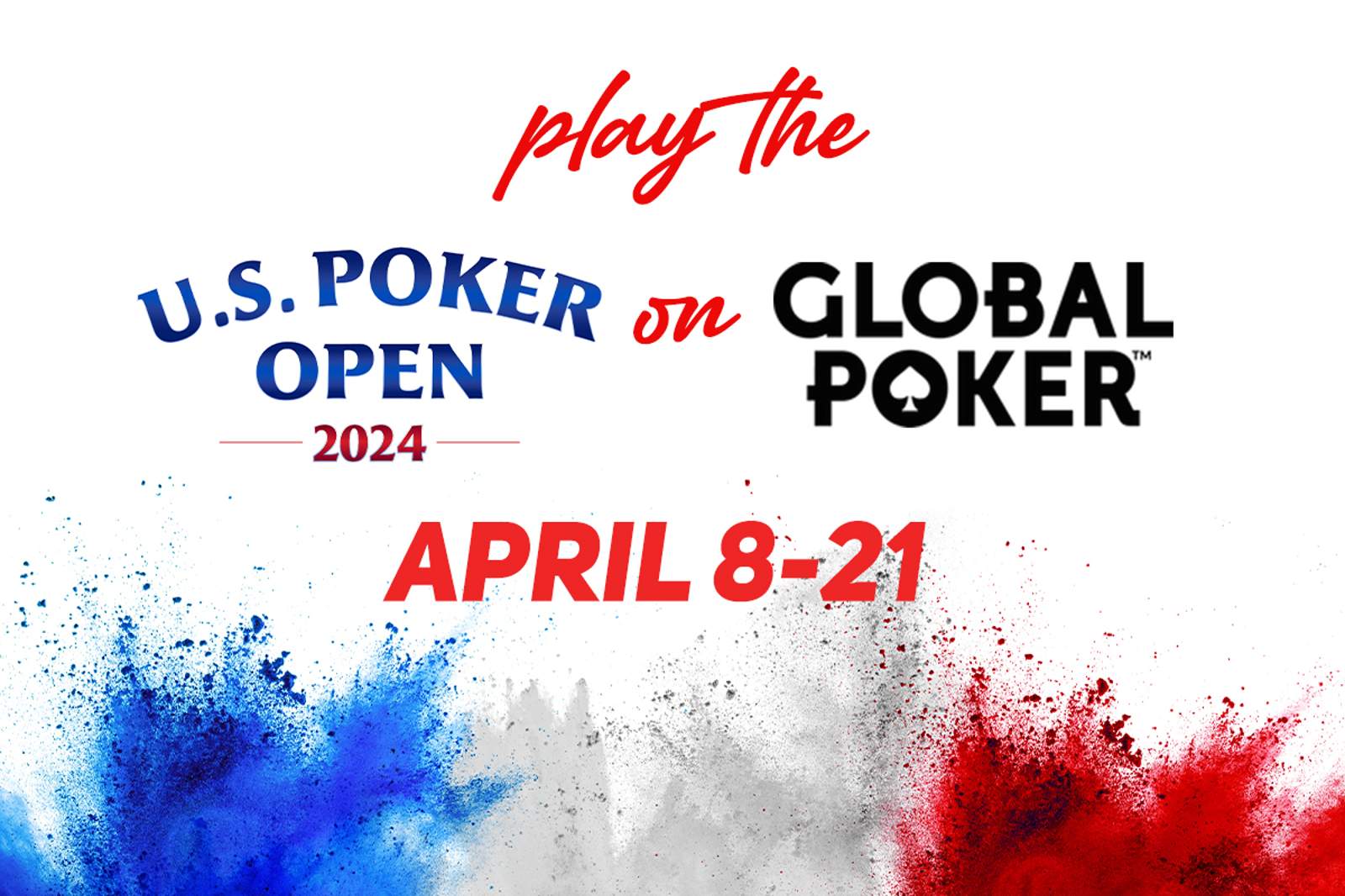 Global Poker Hosts 2024 U.S. Poker Open Online Starting April  8