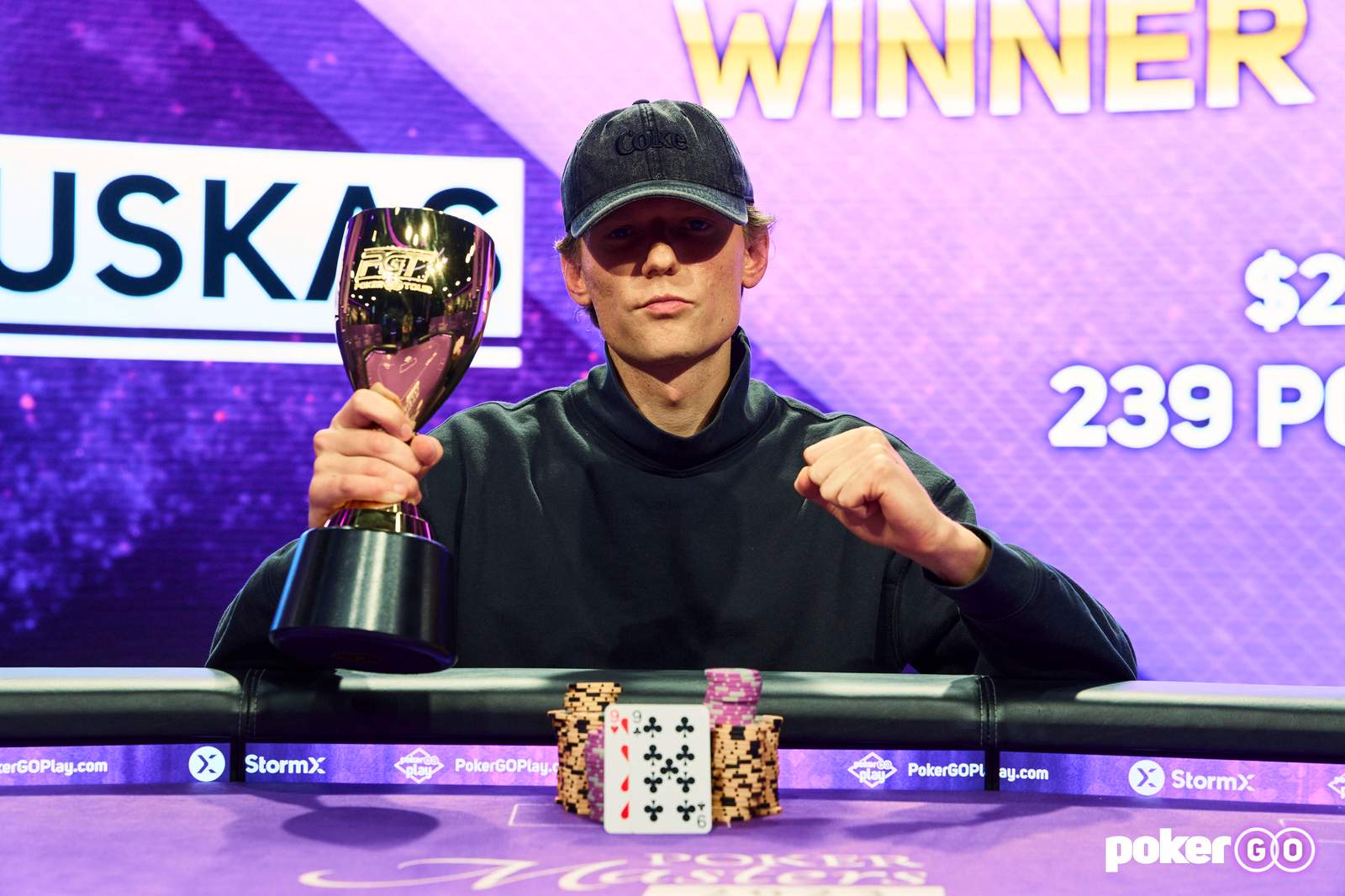 Vladas Tamasauskas Claims the Title and $239,600 First Place Prize in Event #1 $10,000 No-Limit Hold'em
