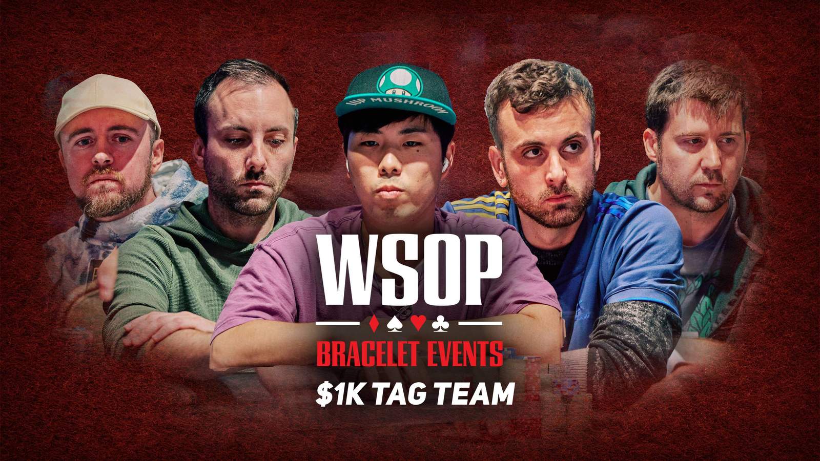 Watch the WSOP Event #55: $1K Tag Team Final Table on PokerGO.com at 8 p.m. ET