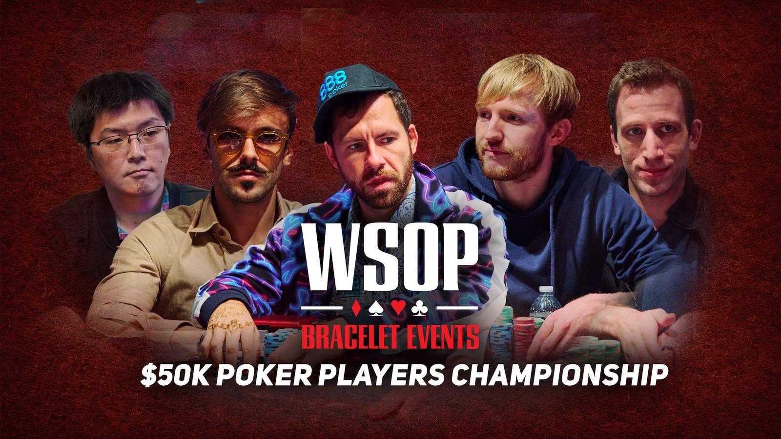 Watch the WSOP Event #56: $50K Poker Players Championship Final Table on PokerGO.com at 8 p.m. ET