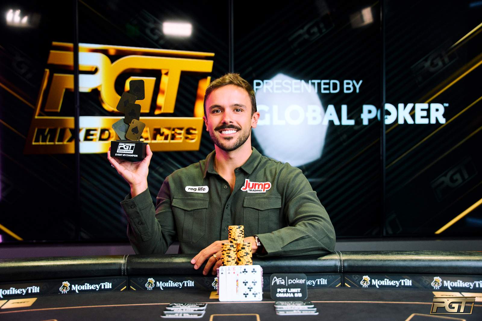 Yuri Dzivielevski Wins 1st PGT Title in PGT Mixed Games $25k Big Bet Mix