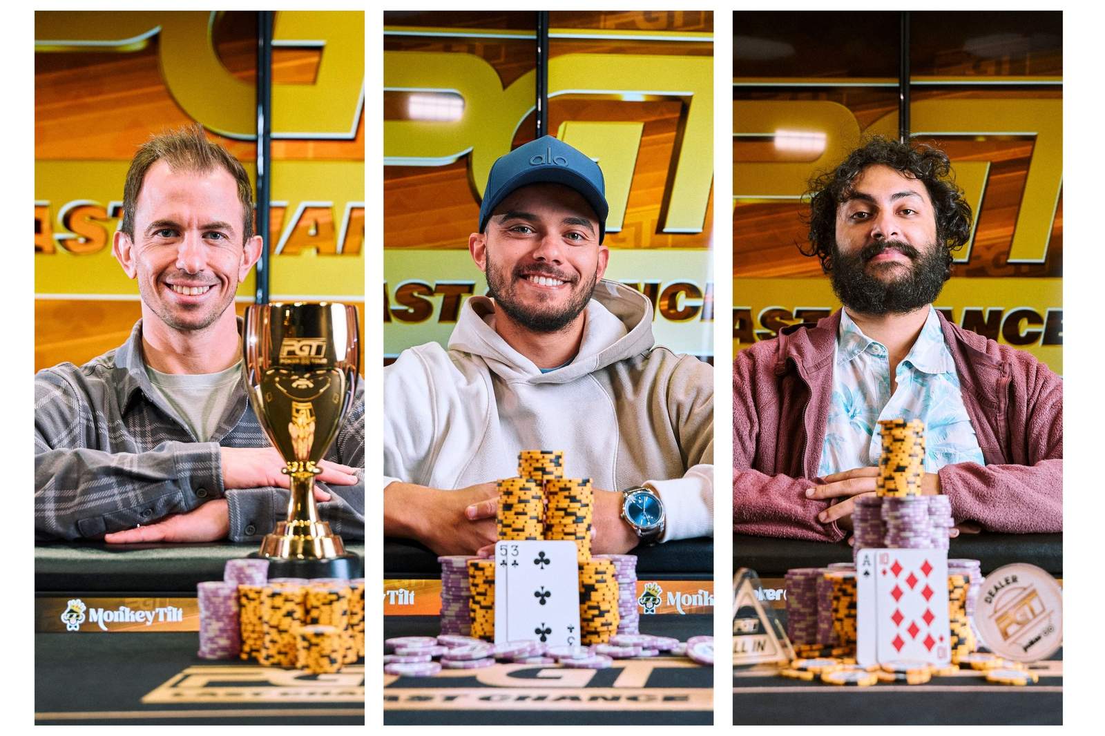 PGT Last Chance Dream Seat Winners: Shannon Shorr, Brandon Wilson, Martin Zamani