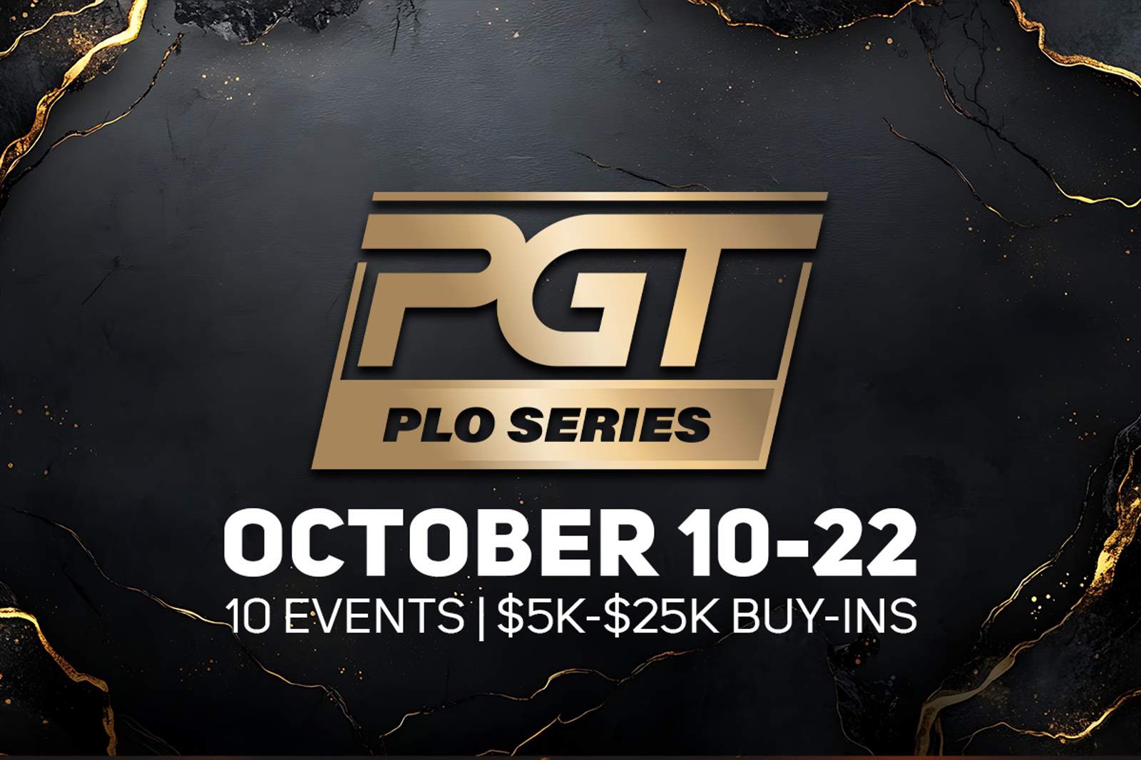 2025 PGT PLO Series II Runs October 10-22