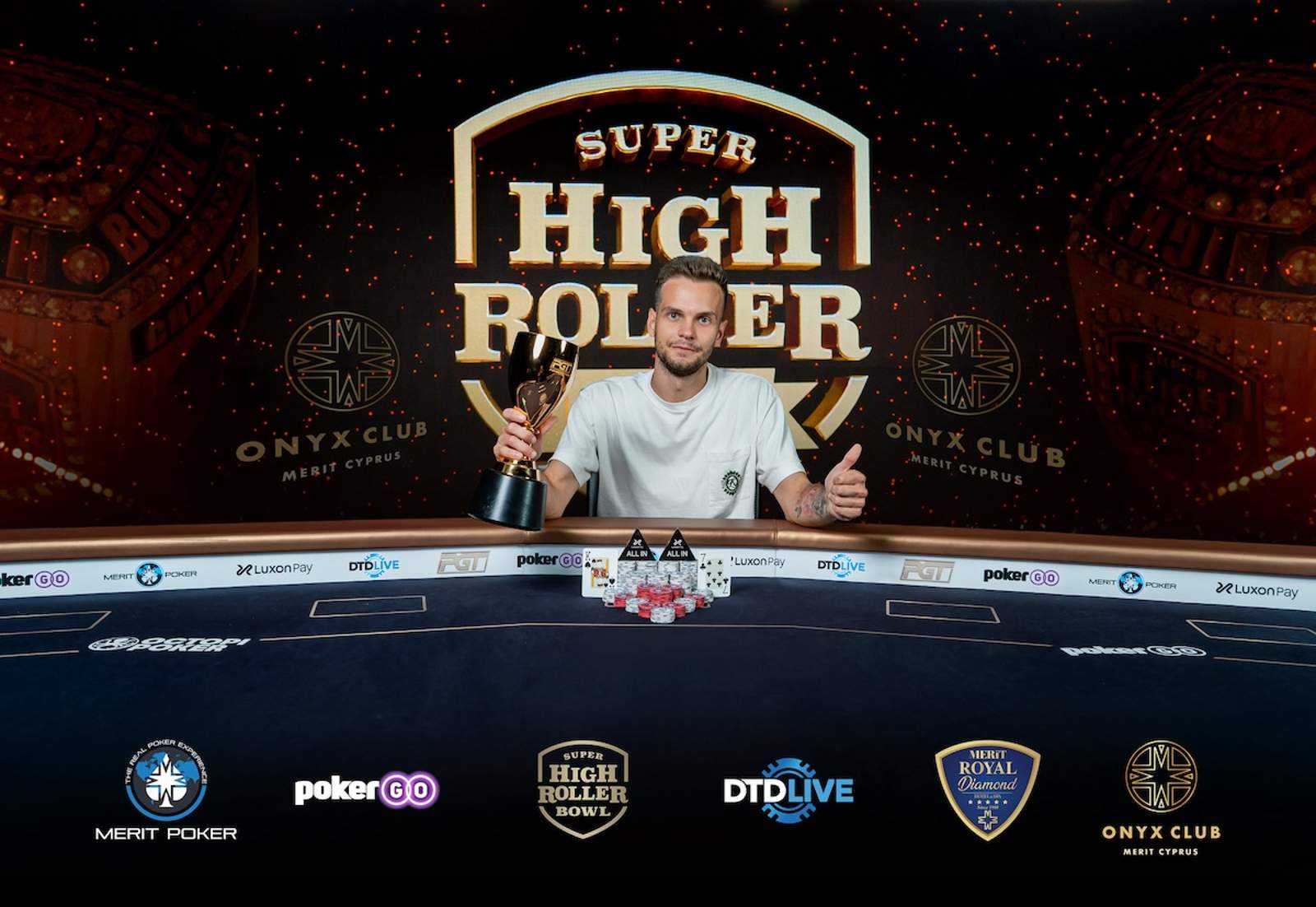 Maksim Vaskresenski Wins Super High Roller Series $100,000 NL for $1,250,000