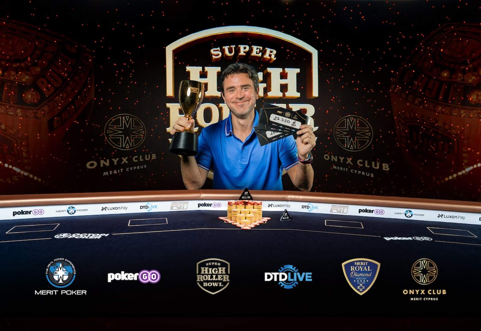 Richard Gryko Wins Super High Roller Series Event #10 for $115,000 and $232,750 in Bounties